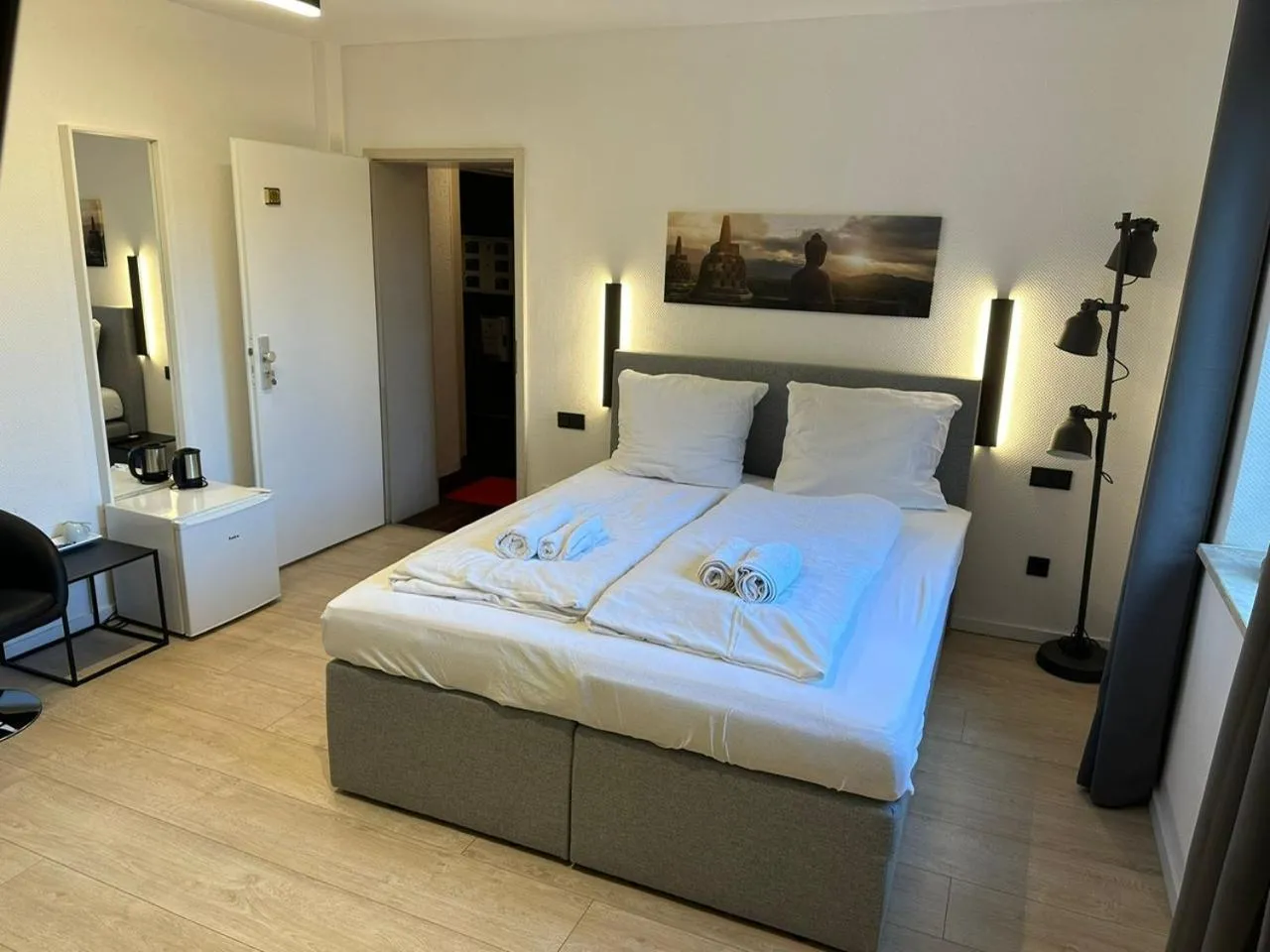 Bed in Hotel "dream in" Heiligenhaus