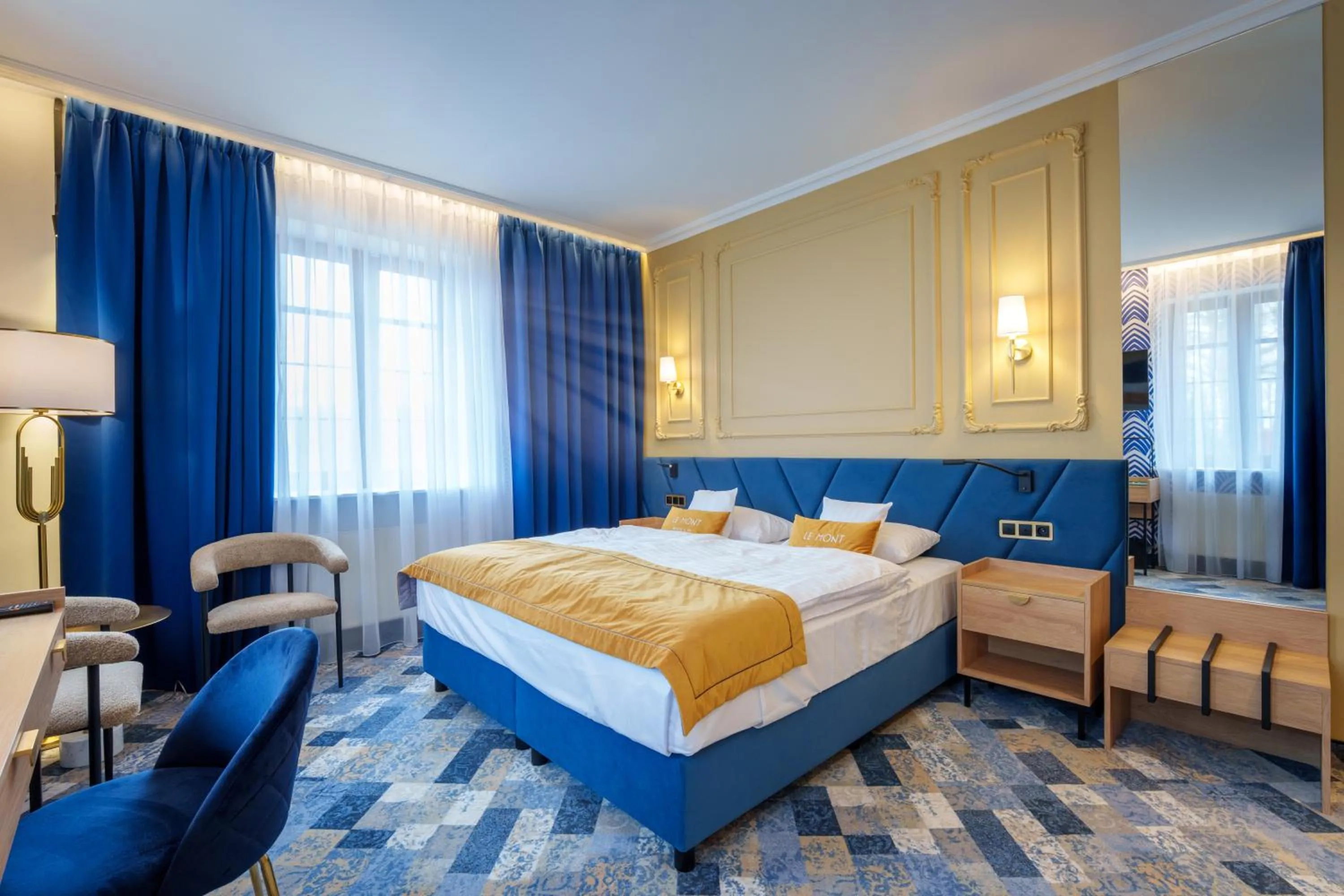 Photo of the whole room, Bed in Hotel Le Mont Medical & SPA