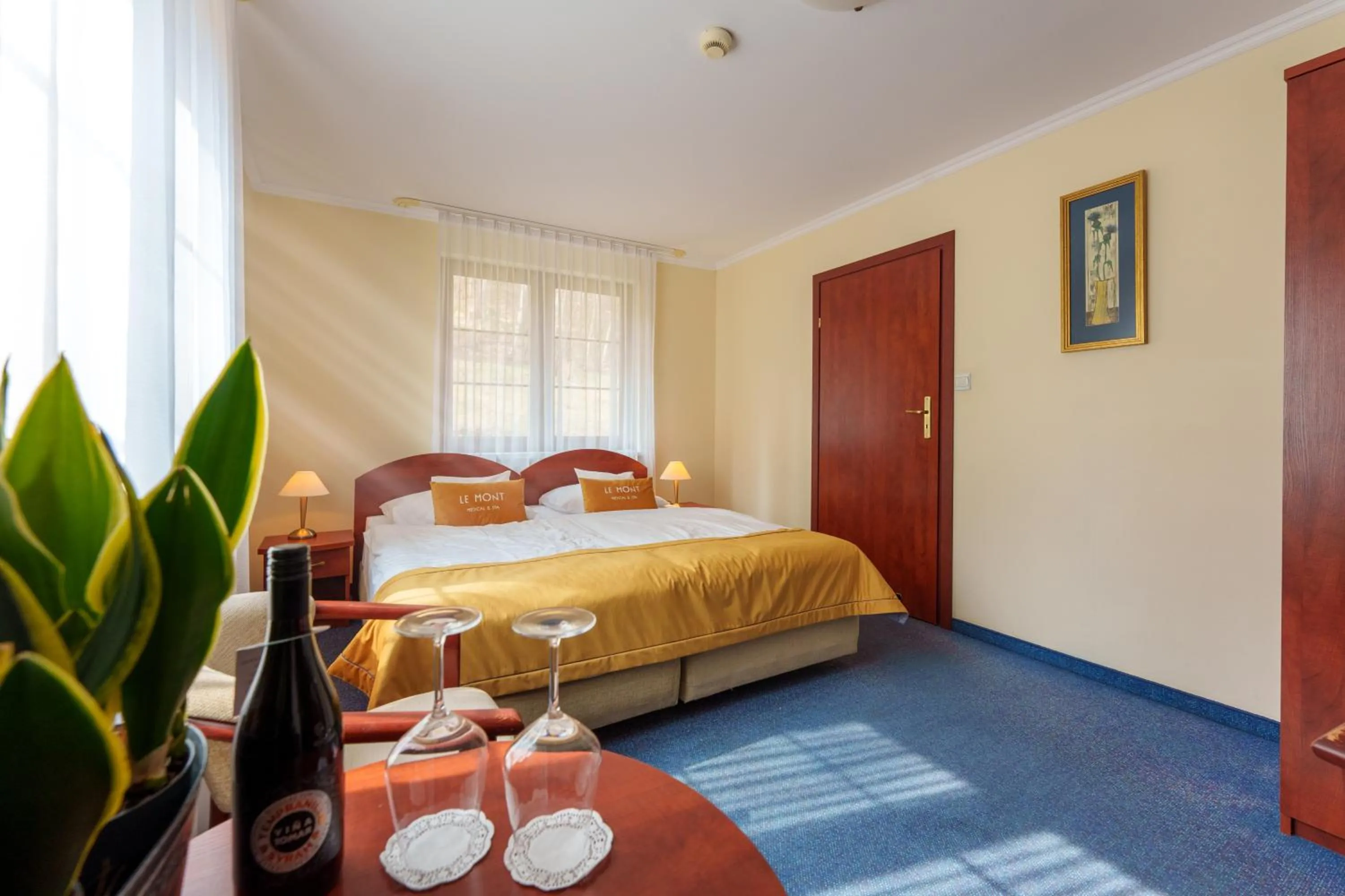 Photo of the whole room, Bed in Hotel Le Mont Medical & SPA