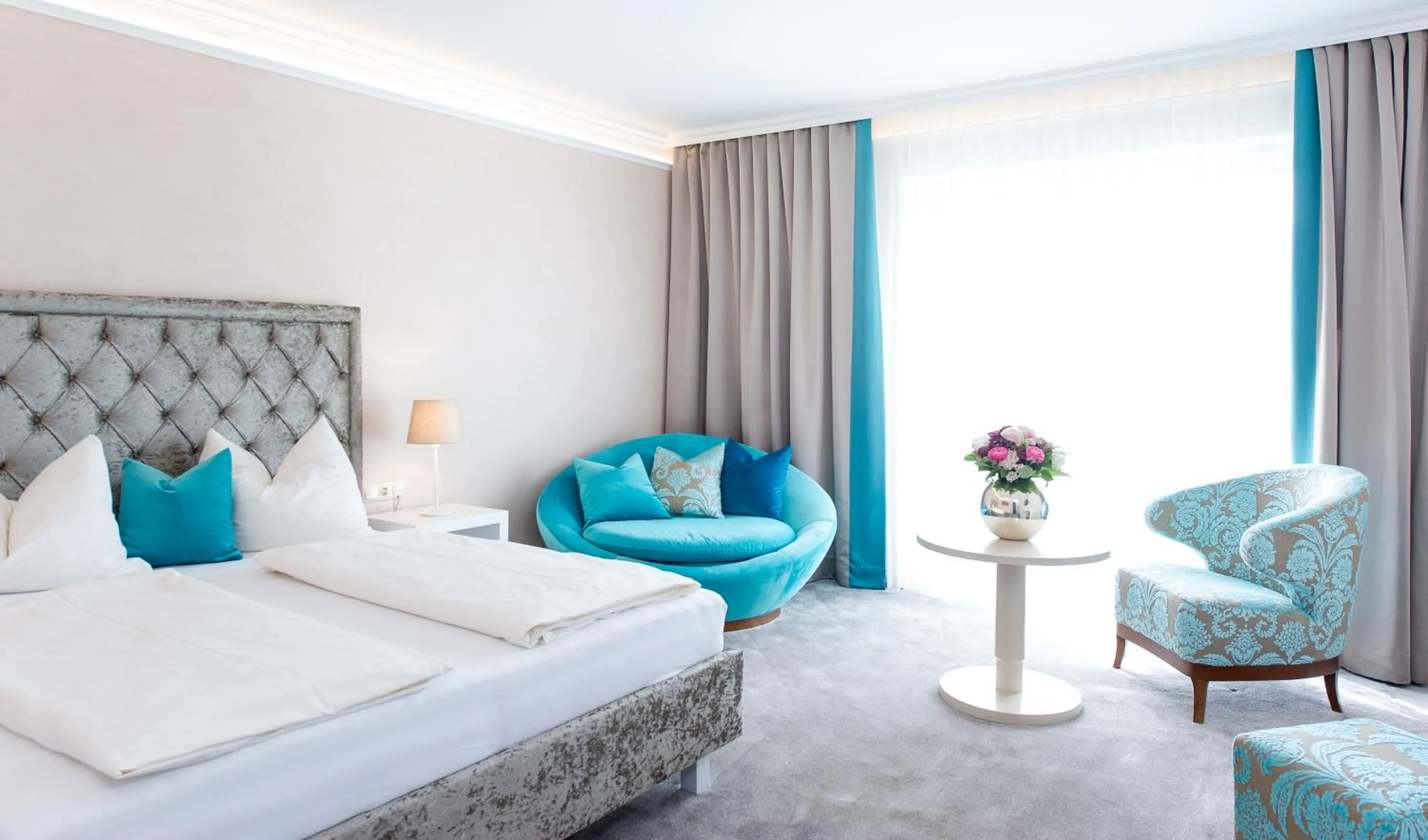 Bedroom, Bed in Villa Christina