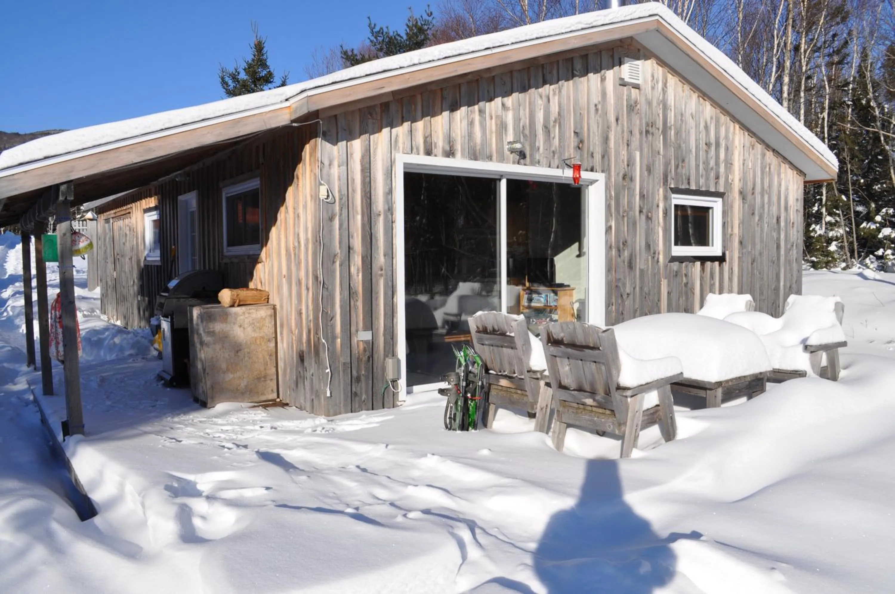 Winter in The Sleeping Moose Cottage