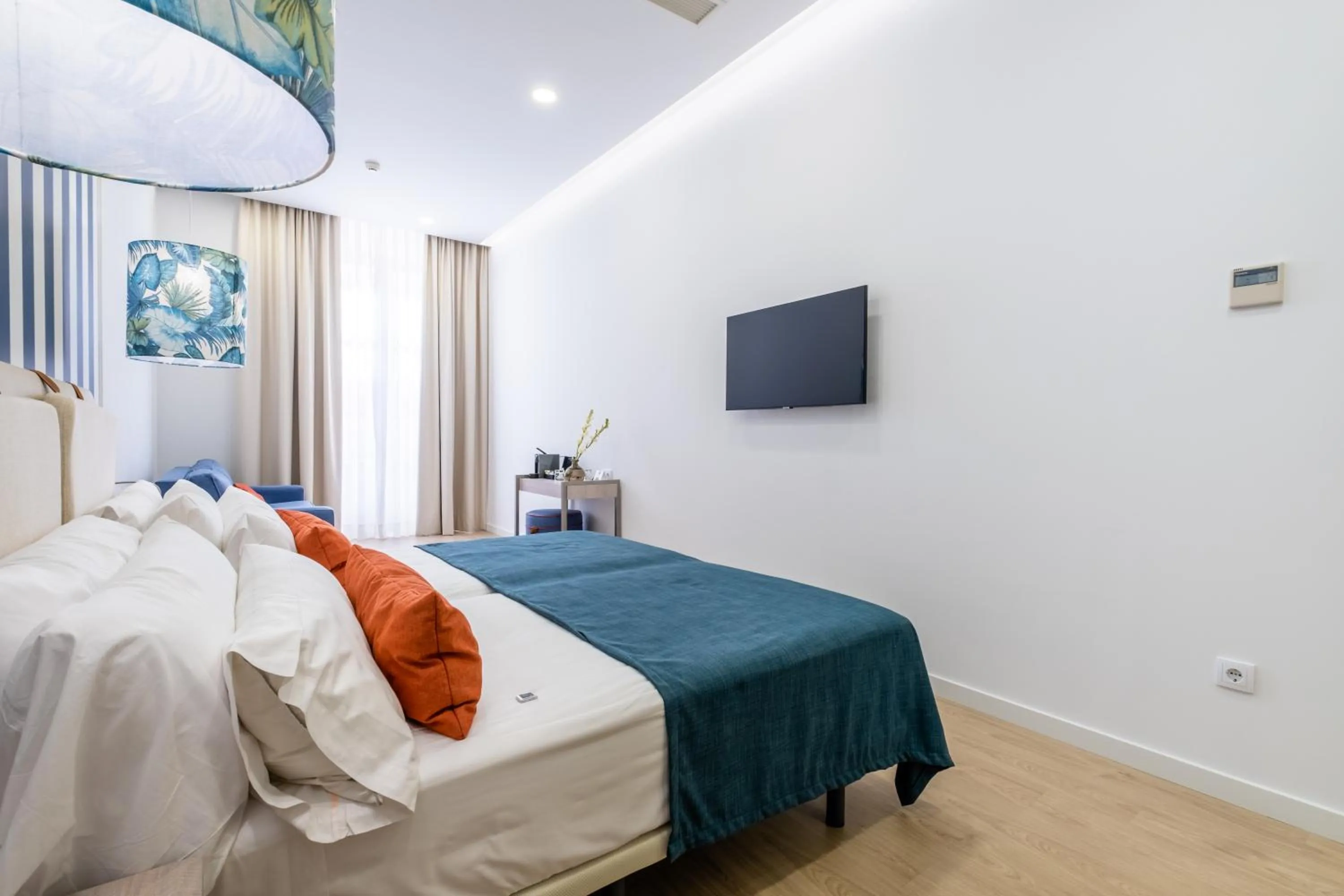 Balcony/Terrace, Bed in Soho Boutique Urban