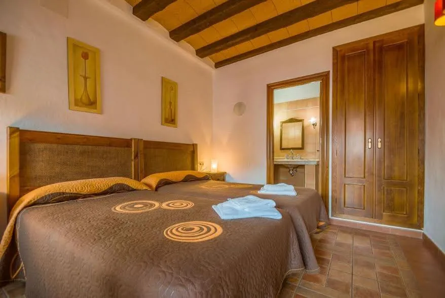 Bed in Hostal Nuevo Milán I