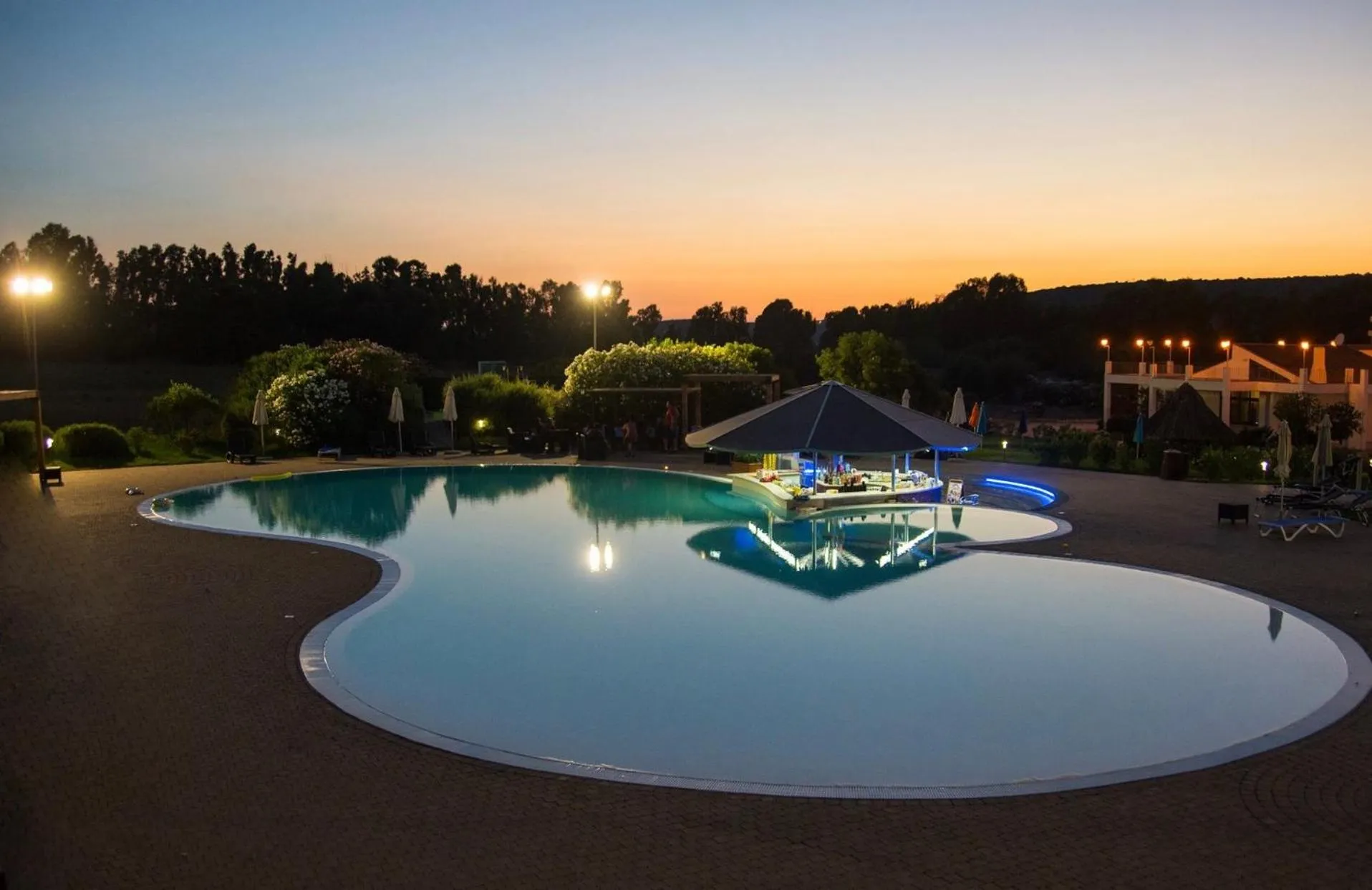 Swimming pool in Residence Hotel Monte Ricciu