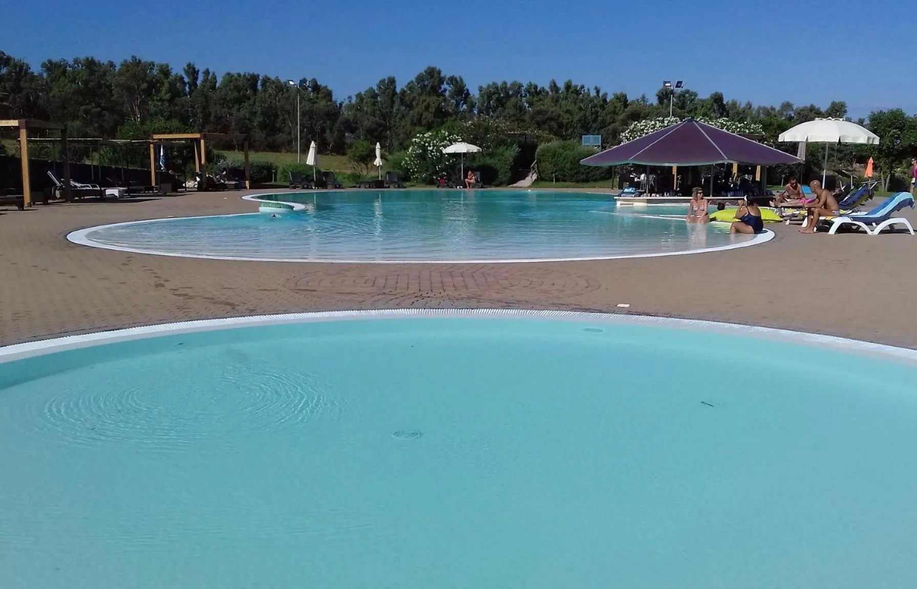 Swimming pool in Residence Hotel Monte Ricciu