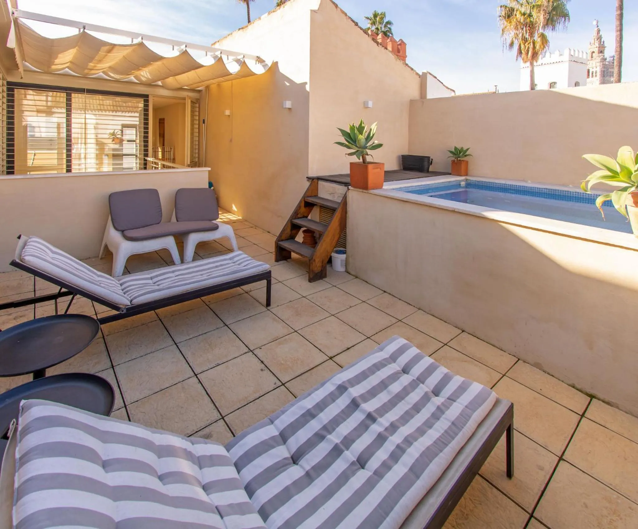 Swimming pool in Alcazar Pool Villa by Valcambre