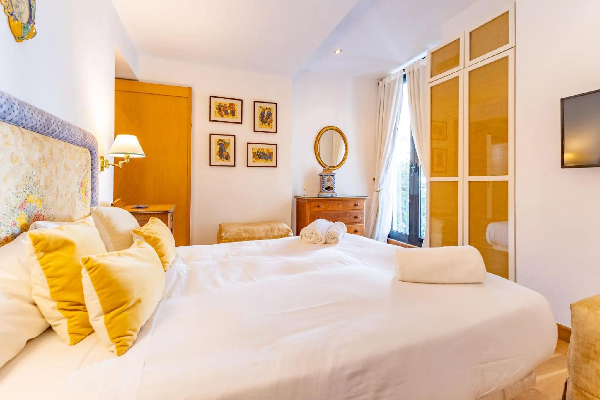 Bed in Alcazar Pool Villa by Valcambre