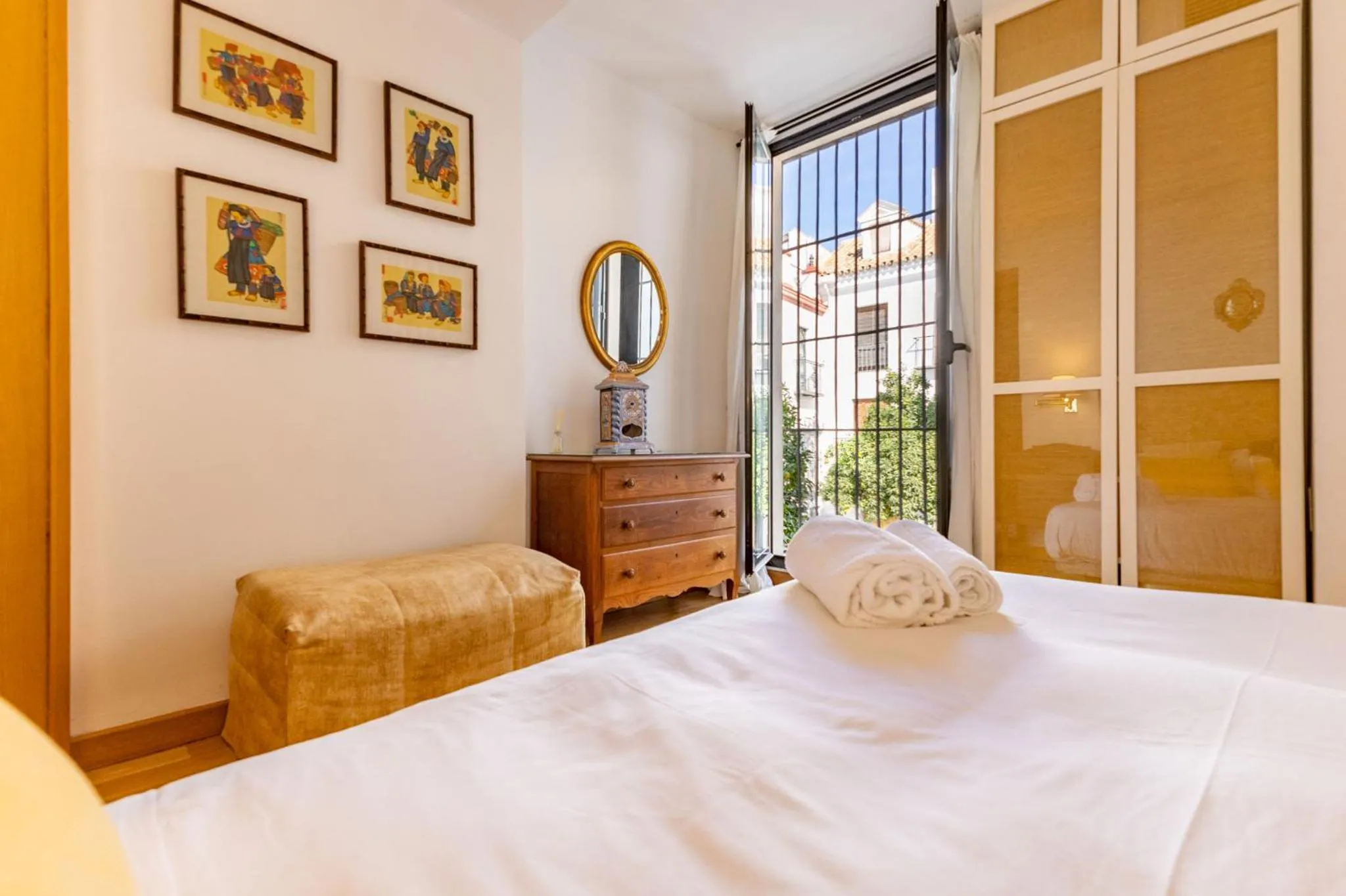 Bed in Alcazar Pool Villa by Valcambre