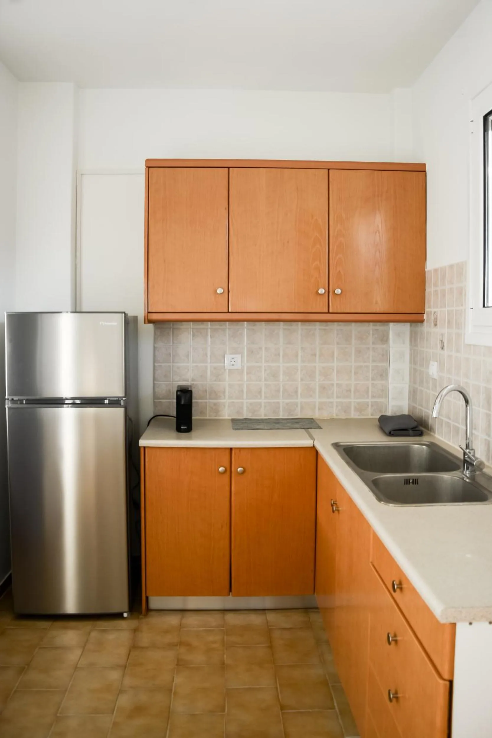 Kitchen or kitchenette in Pharos Apartments