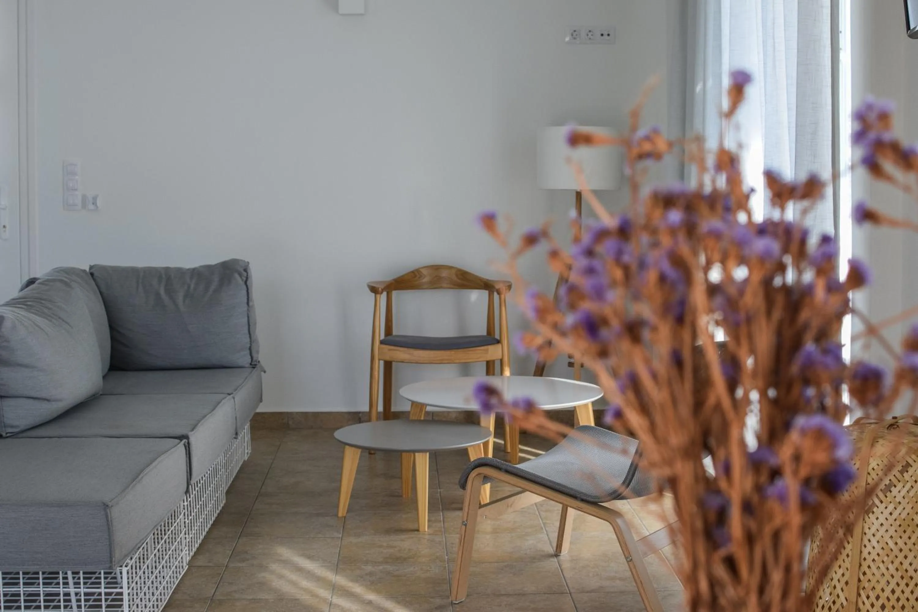 Living room in Pharos Apartments