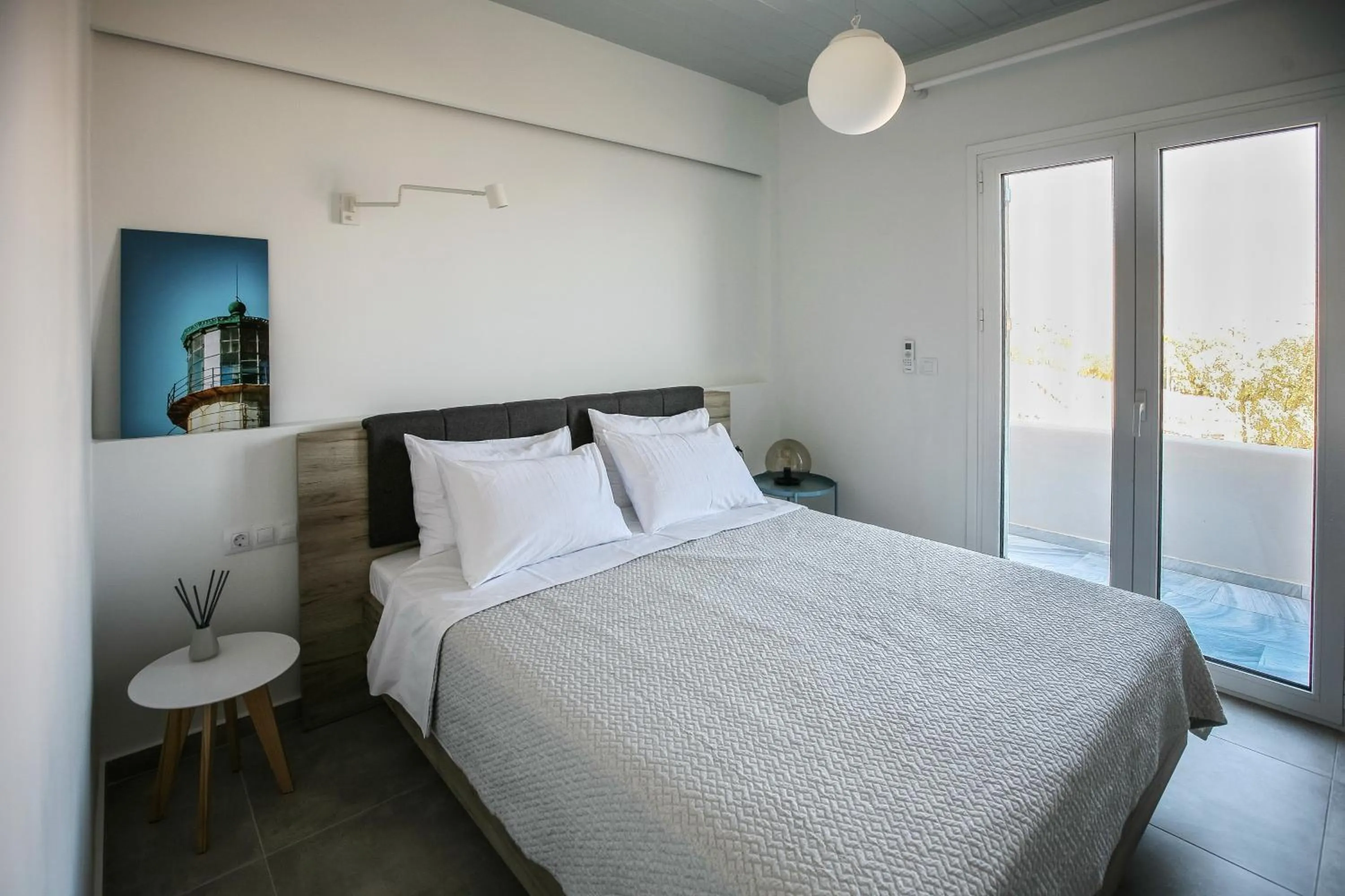 Bedroom in Pharos Apartments