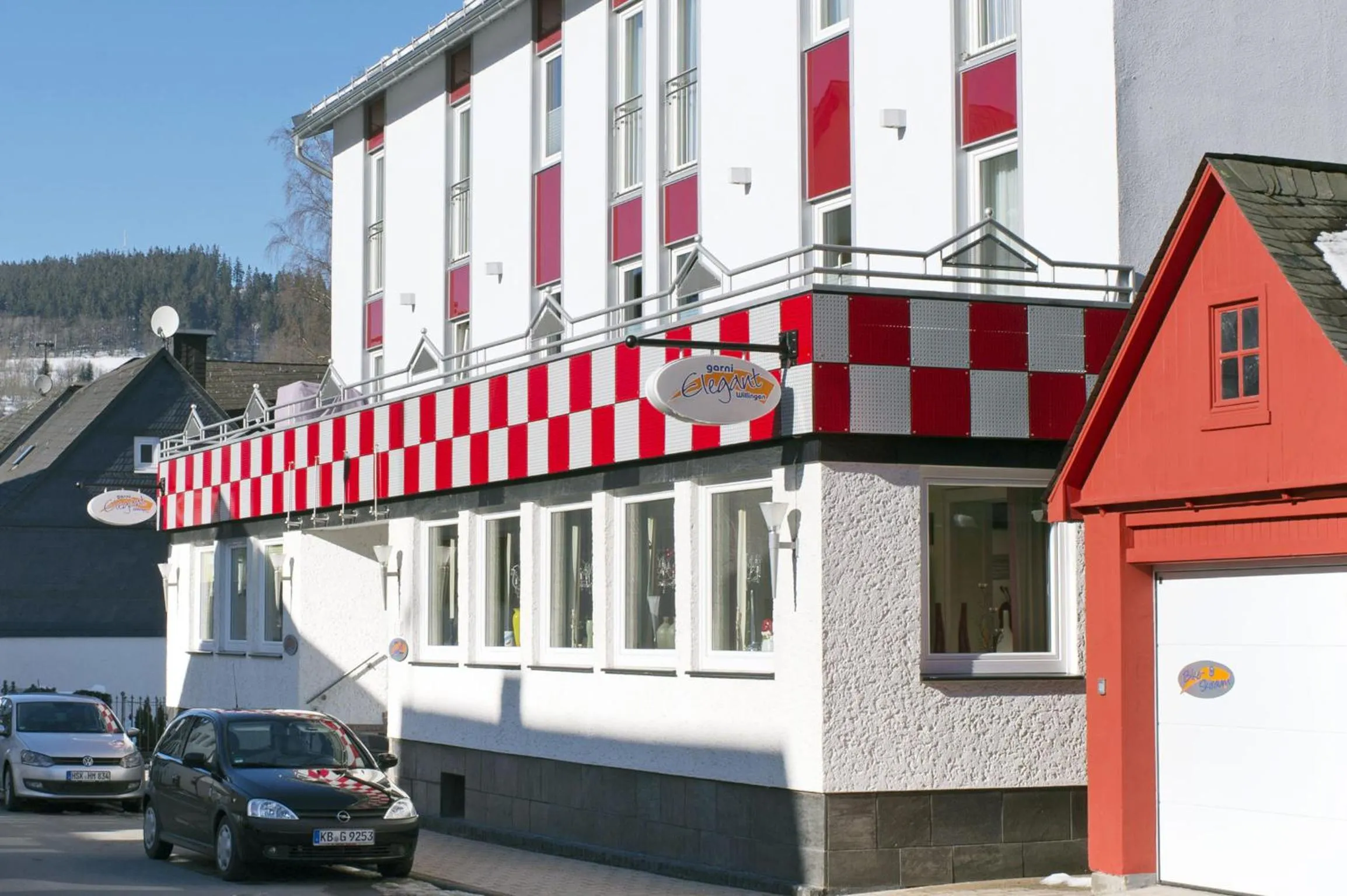 Property building in Hotel Garni Elegant