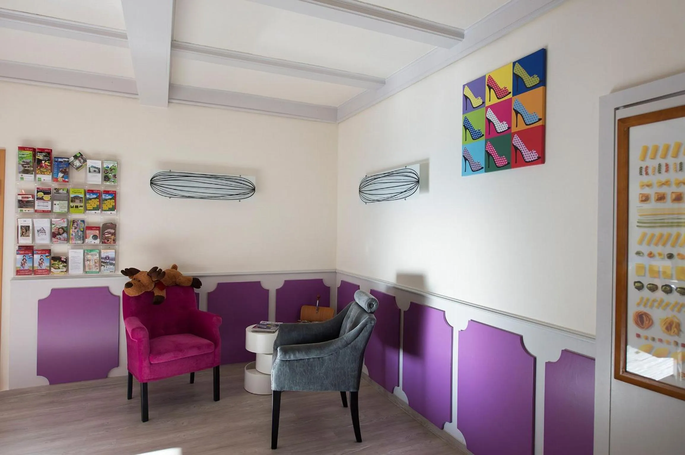 Lobby or reception in Hotel Garni Elegant