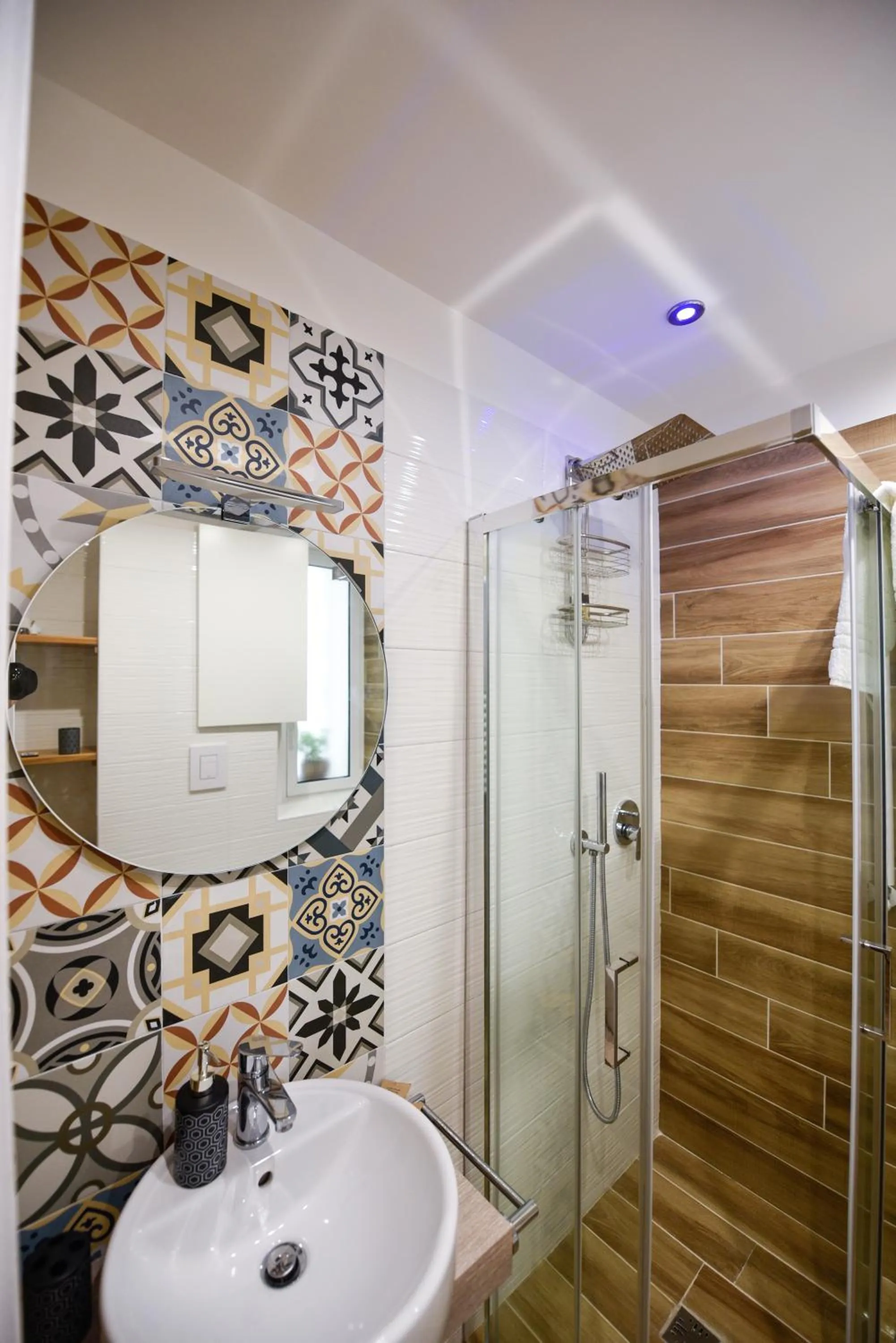 Shower in B&B CasaZeni