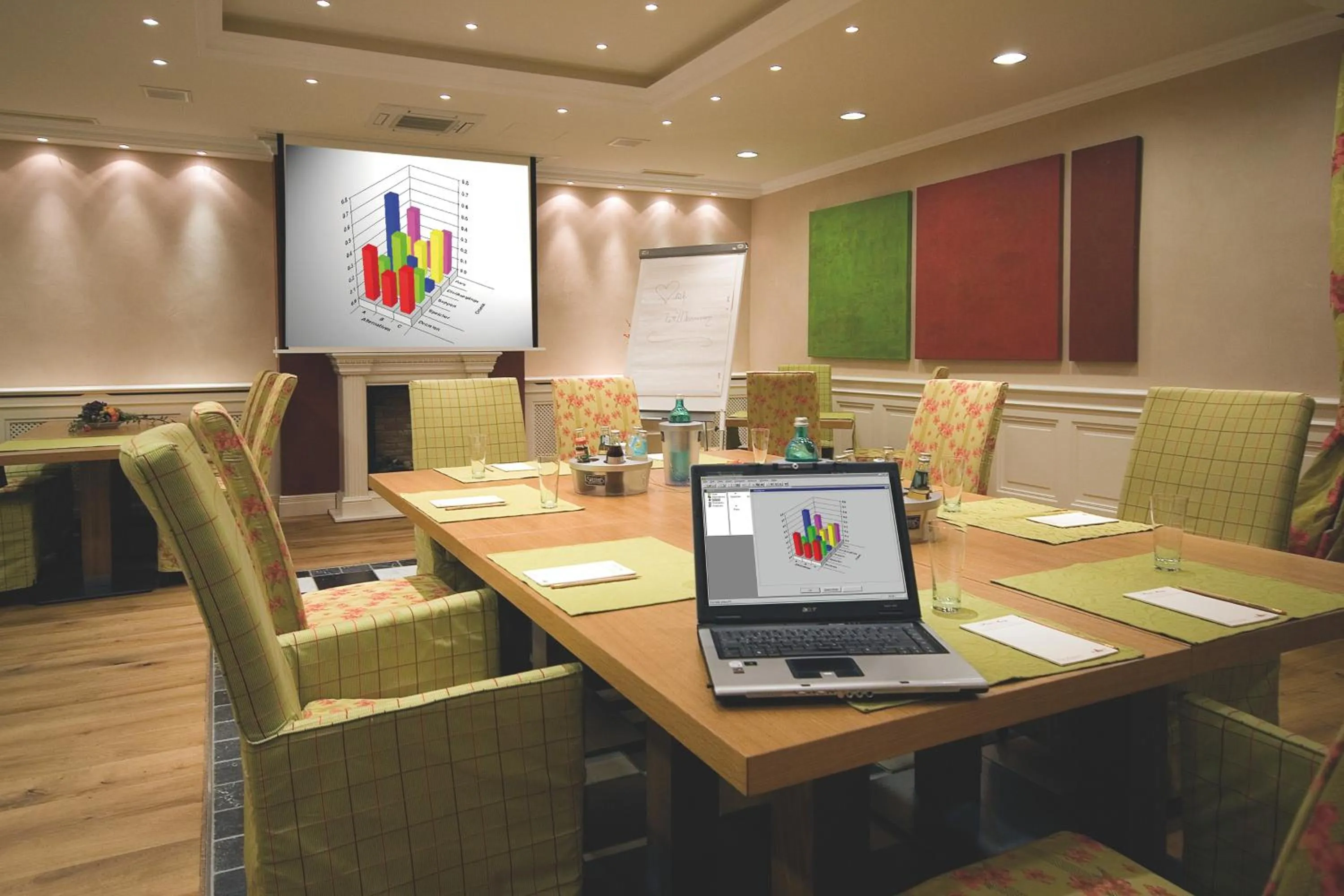 Meeting/conference room in Hotel Menge "An der Schlacht"