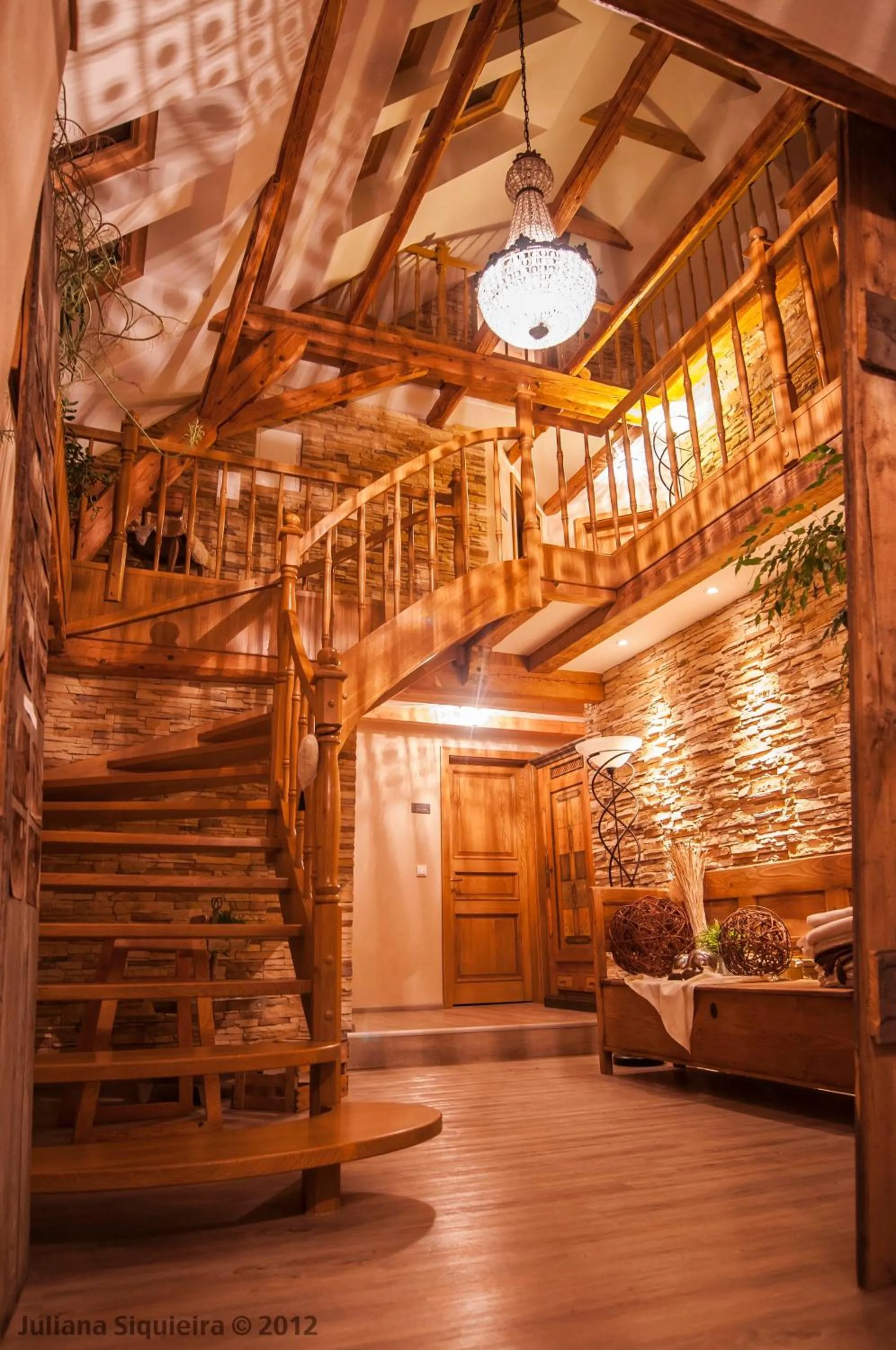 Text overlay in Landhaus Engel