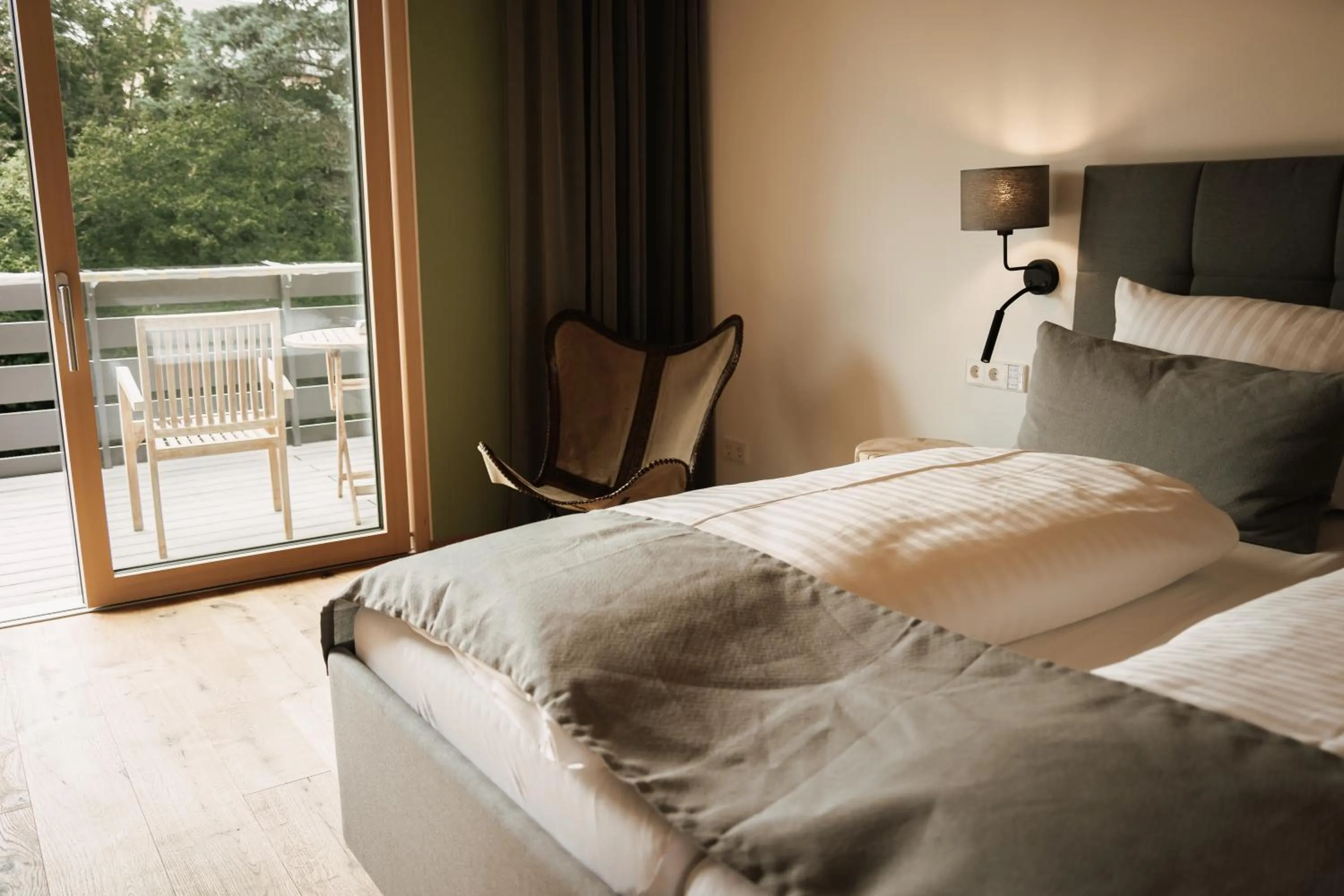 Photo of the whole room, Bed in Landhaus Engel