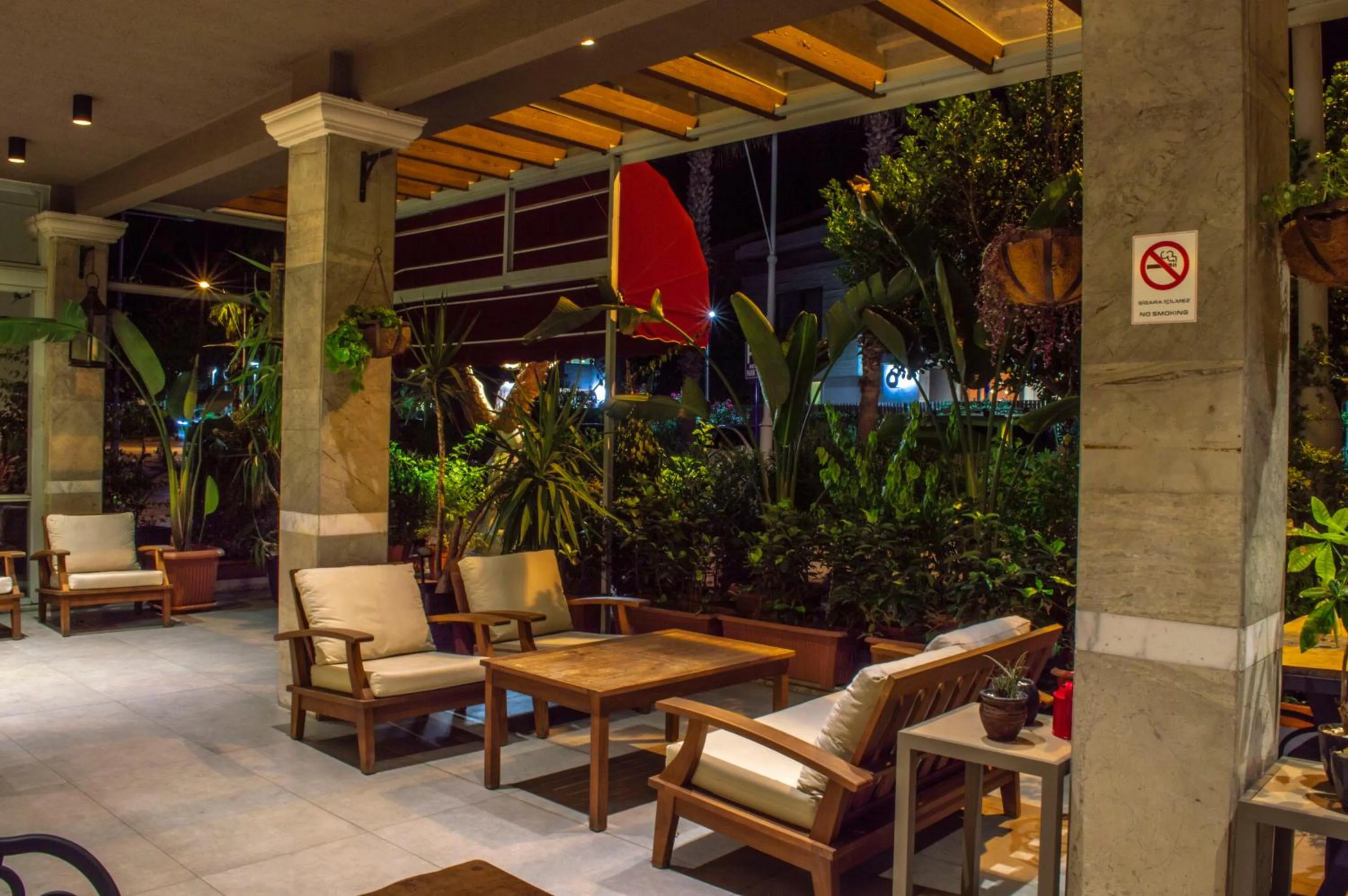Patio in Hotel Marina Bay Göcek