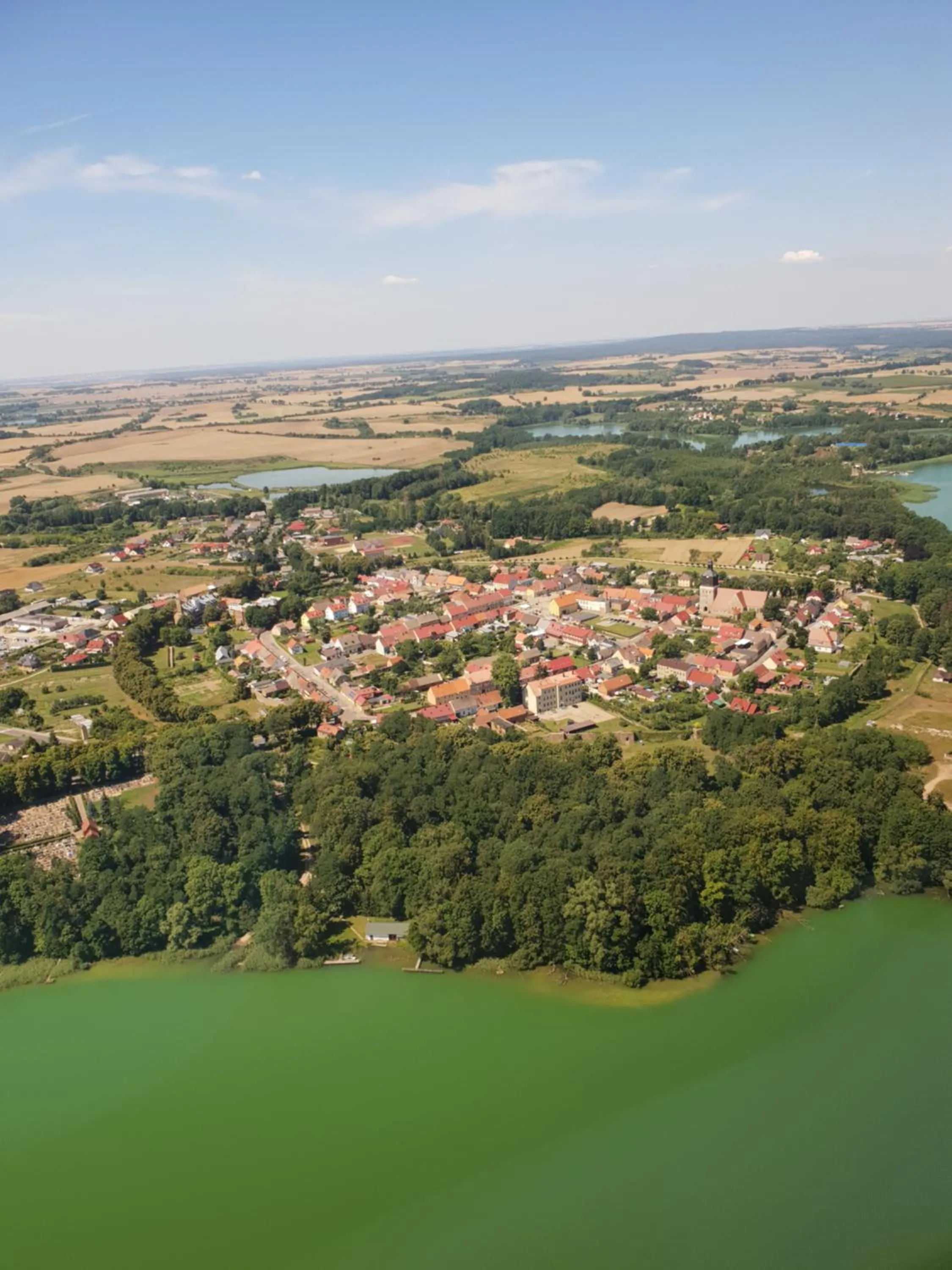 Bird's eye view in Willa Moryń