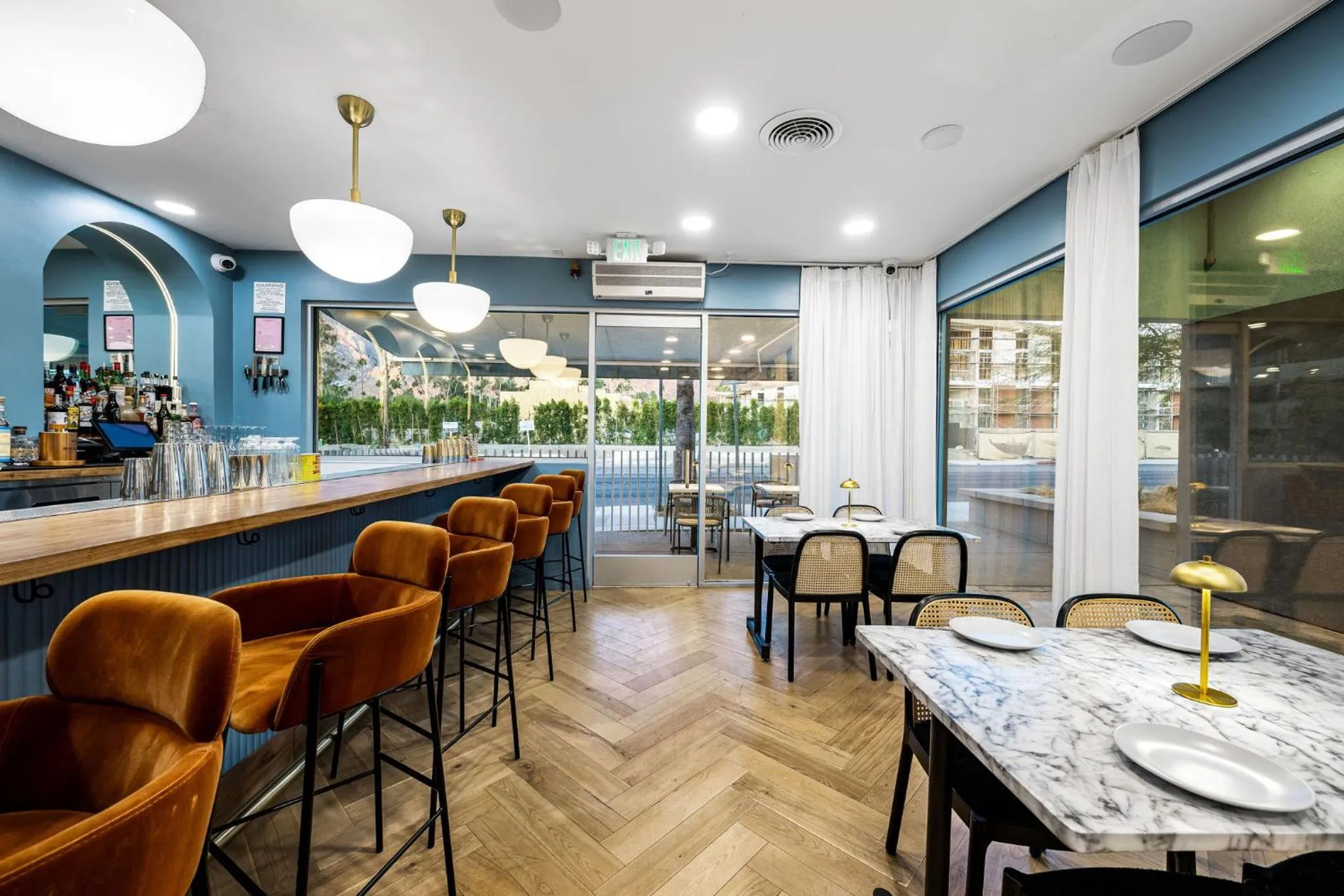 Restaurant/places to eat in The Skylark, a Palm Springs Hotel