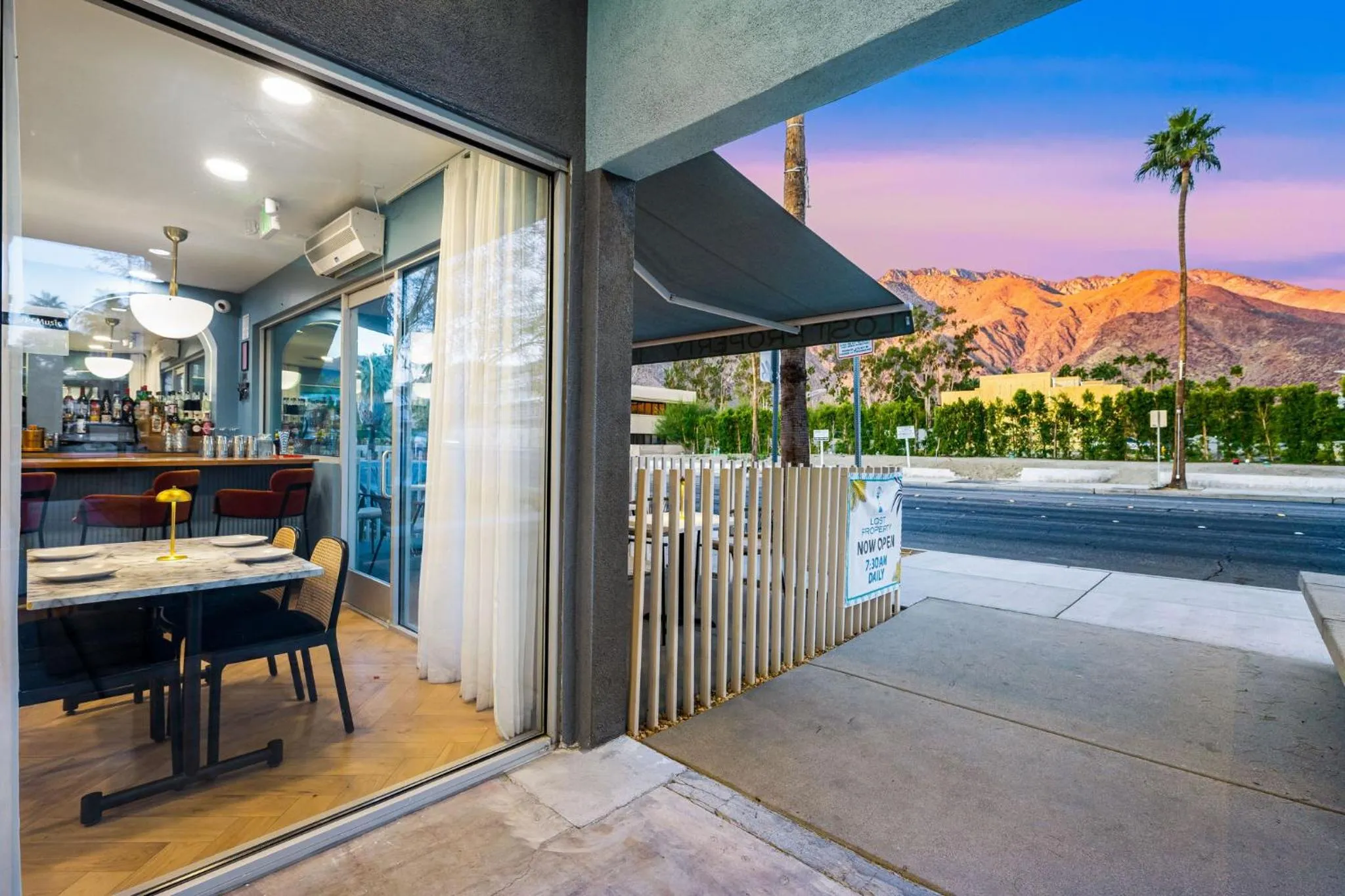Restaurant/places to eat in The Skylark, a Palm Springs Hotel