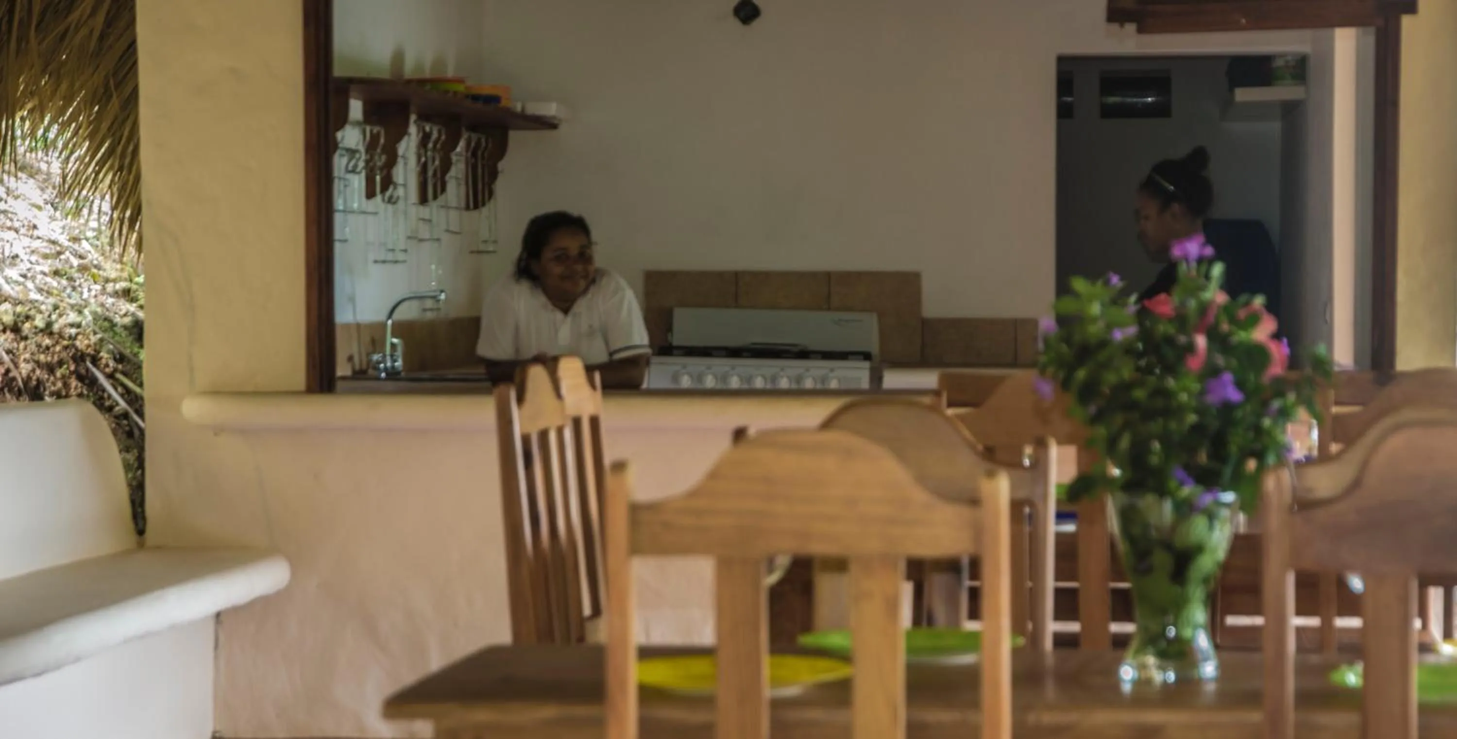 Dining area in Villa Noria