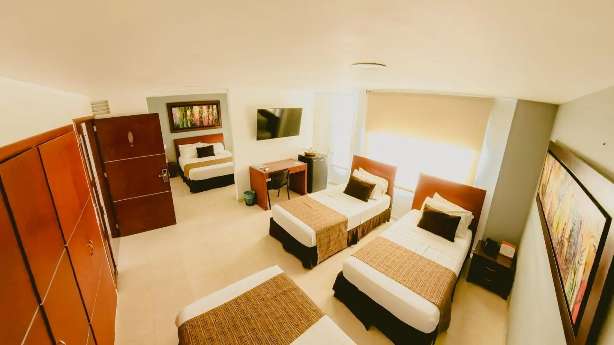 Bed in Hotel Buena Vista Express