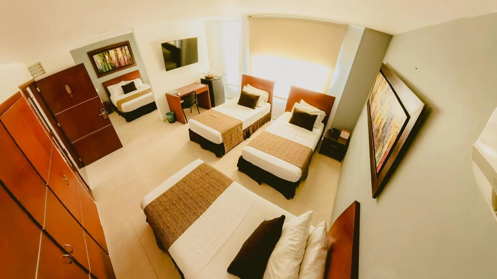 Bed in Hotel Buena Vista Express