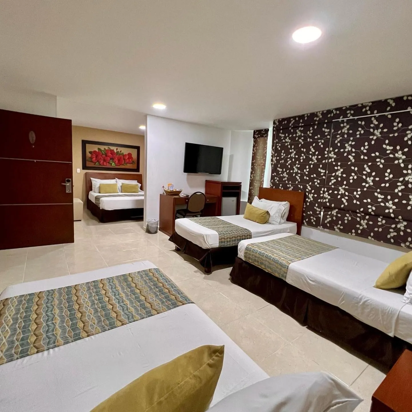 Bed in Hotel Buena Vista Express