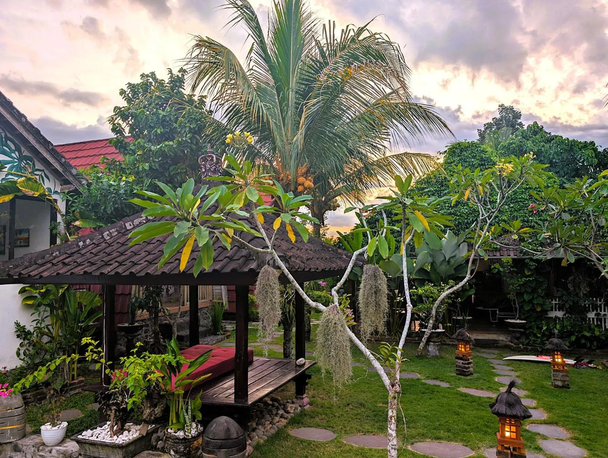 Garden in Ayumar Homestay Medewi