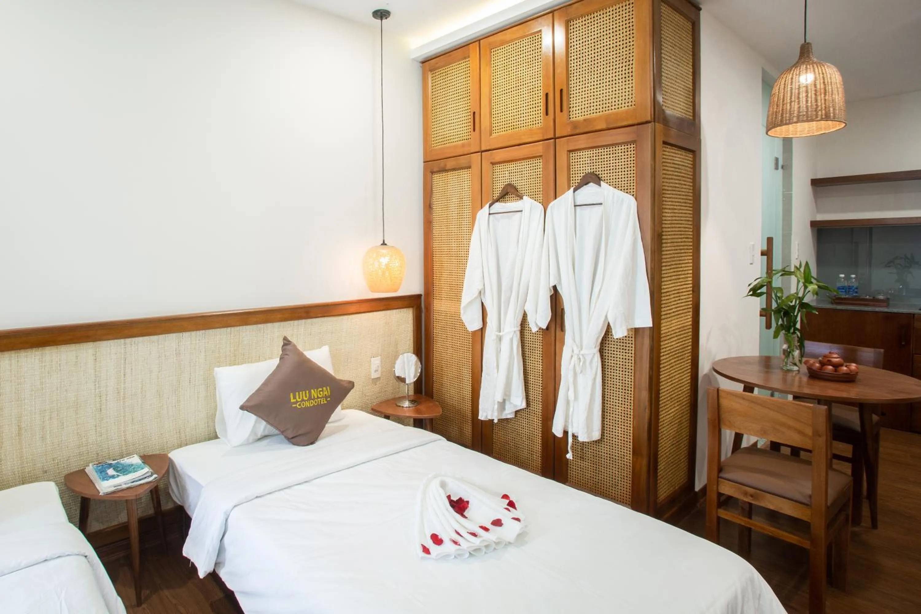 Photo of the whole room, Bed in Luu Ngai Condotel Quy Nhon