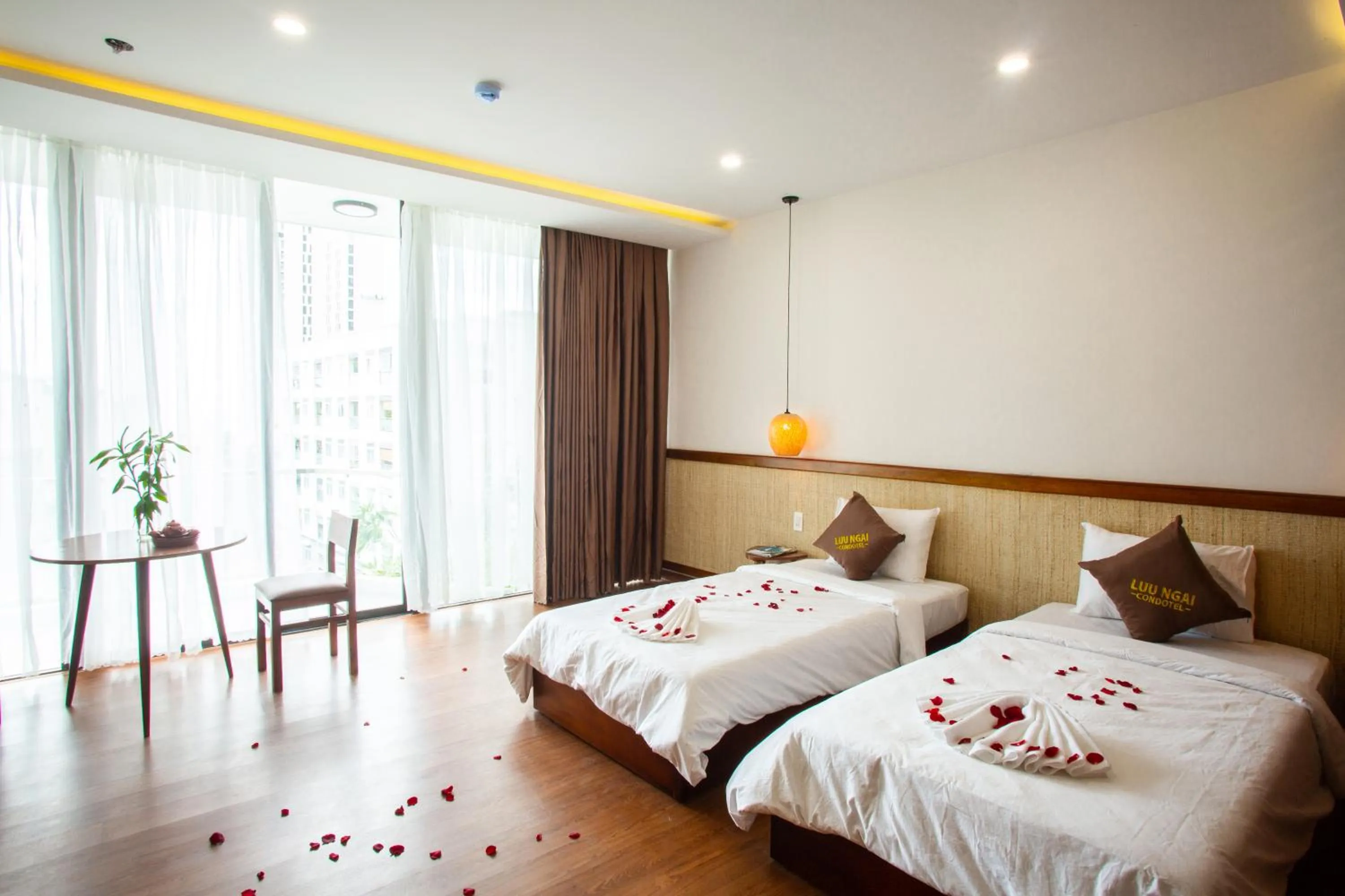 Photo of the whole room, Bed in Luu Ngai Condotel Quy Nhon