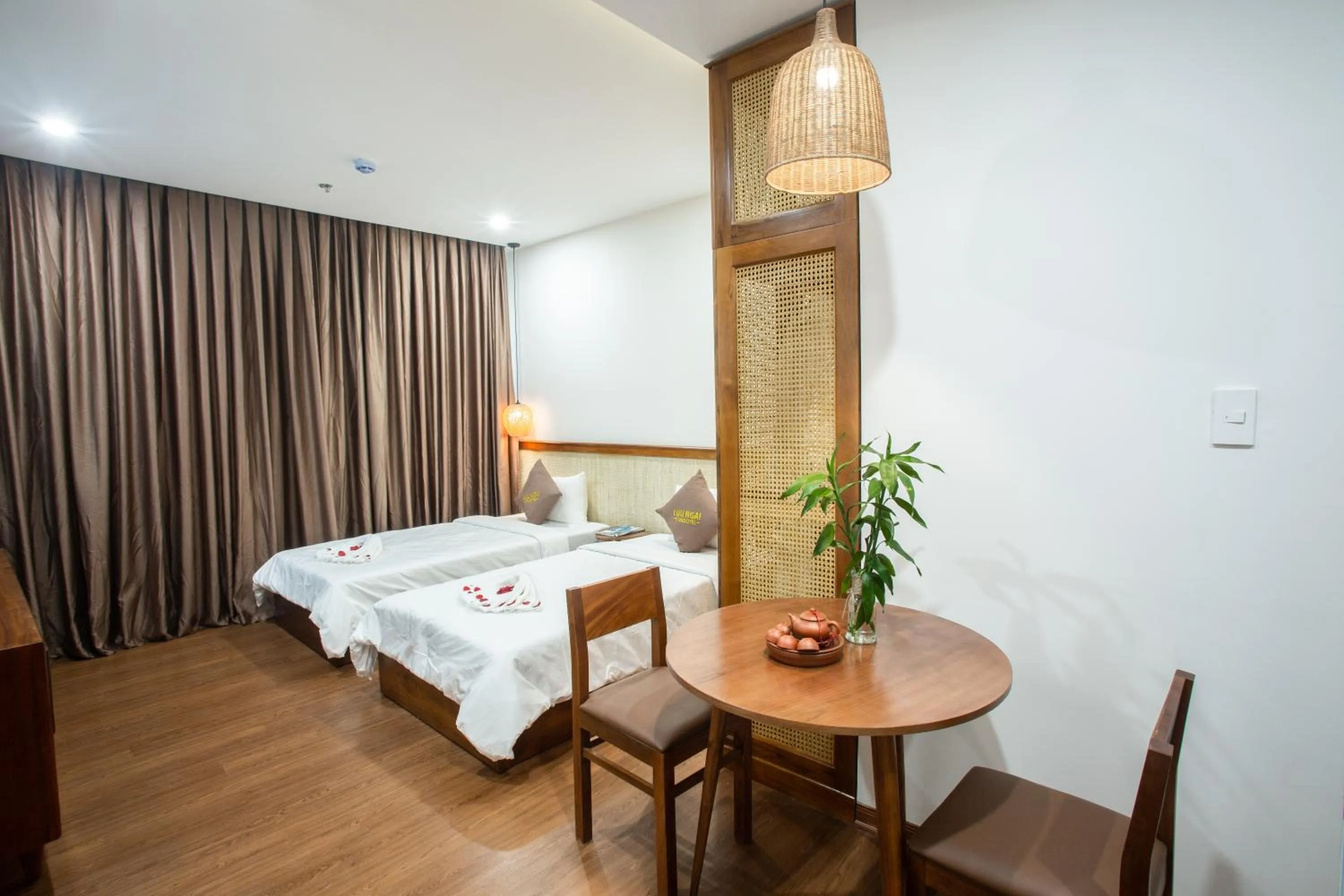 Photo of the whole room, Bed in Luu Ngai Condotel Quy Nhon