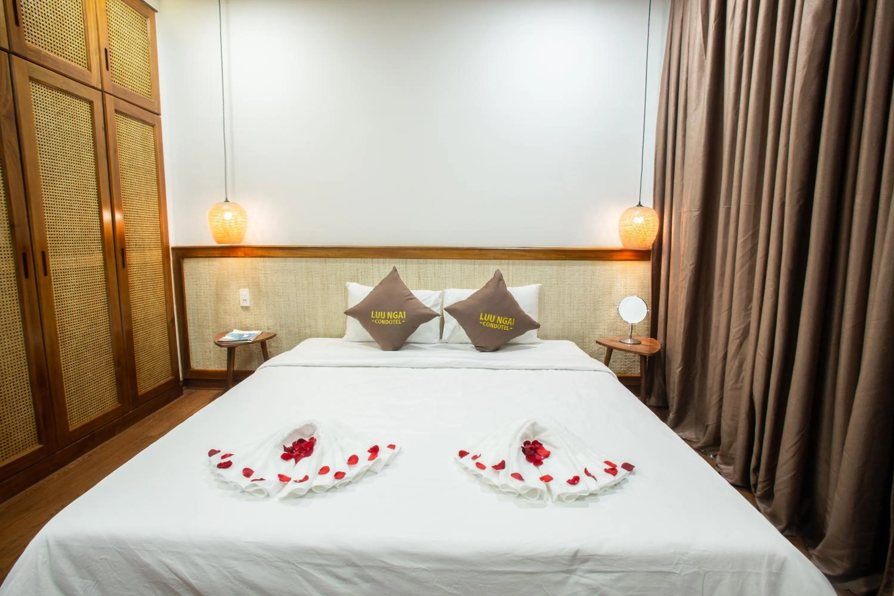 Bed in Luu Ngai Condotel Quy Nhon