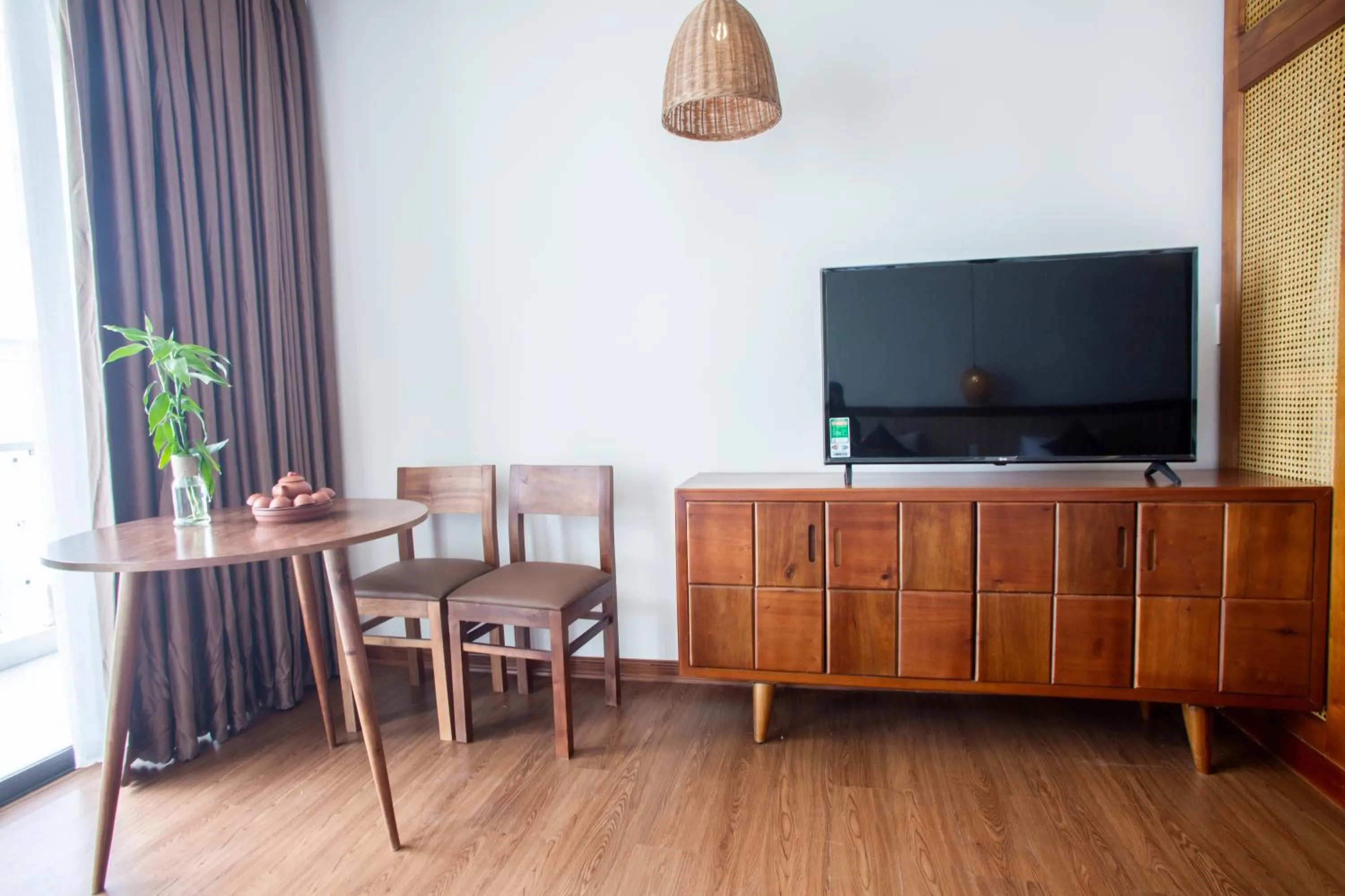 Communal lounge/ TV room in Luu Ngai Condotel Quy Nhon