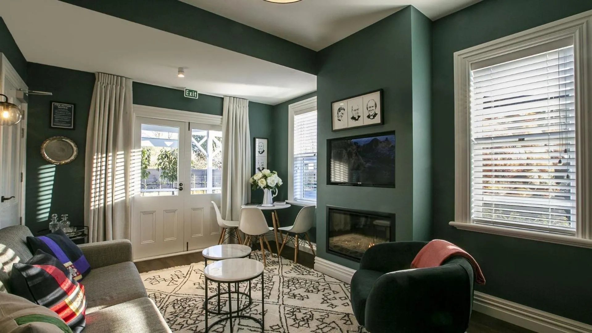 Communal lounge/ TV room in The Vicarage Geraldine