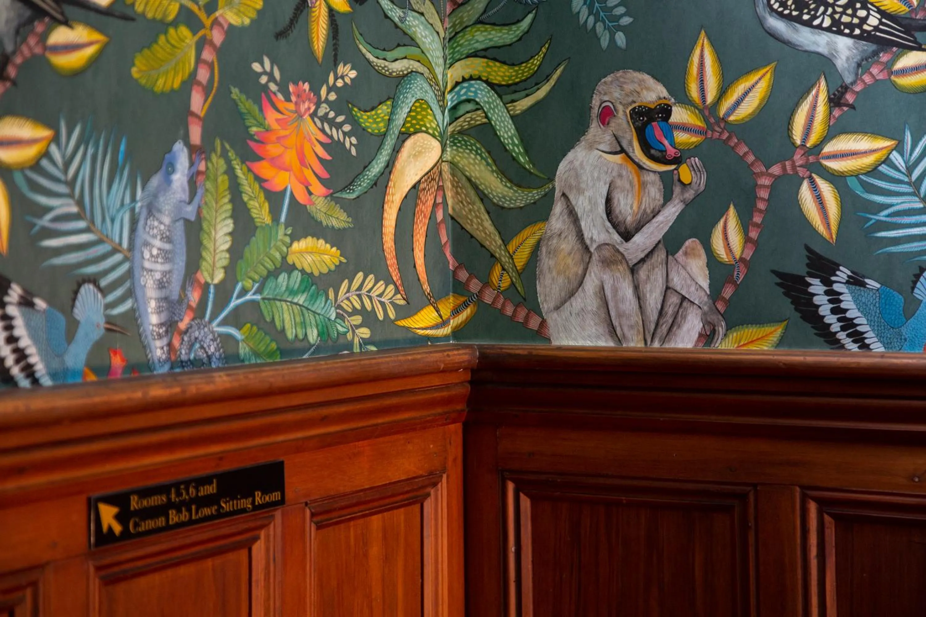 Decorative detail in The Vicarage Geraldine