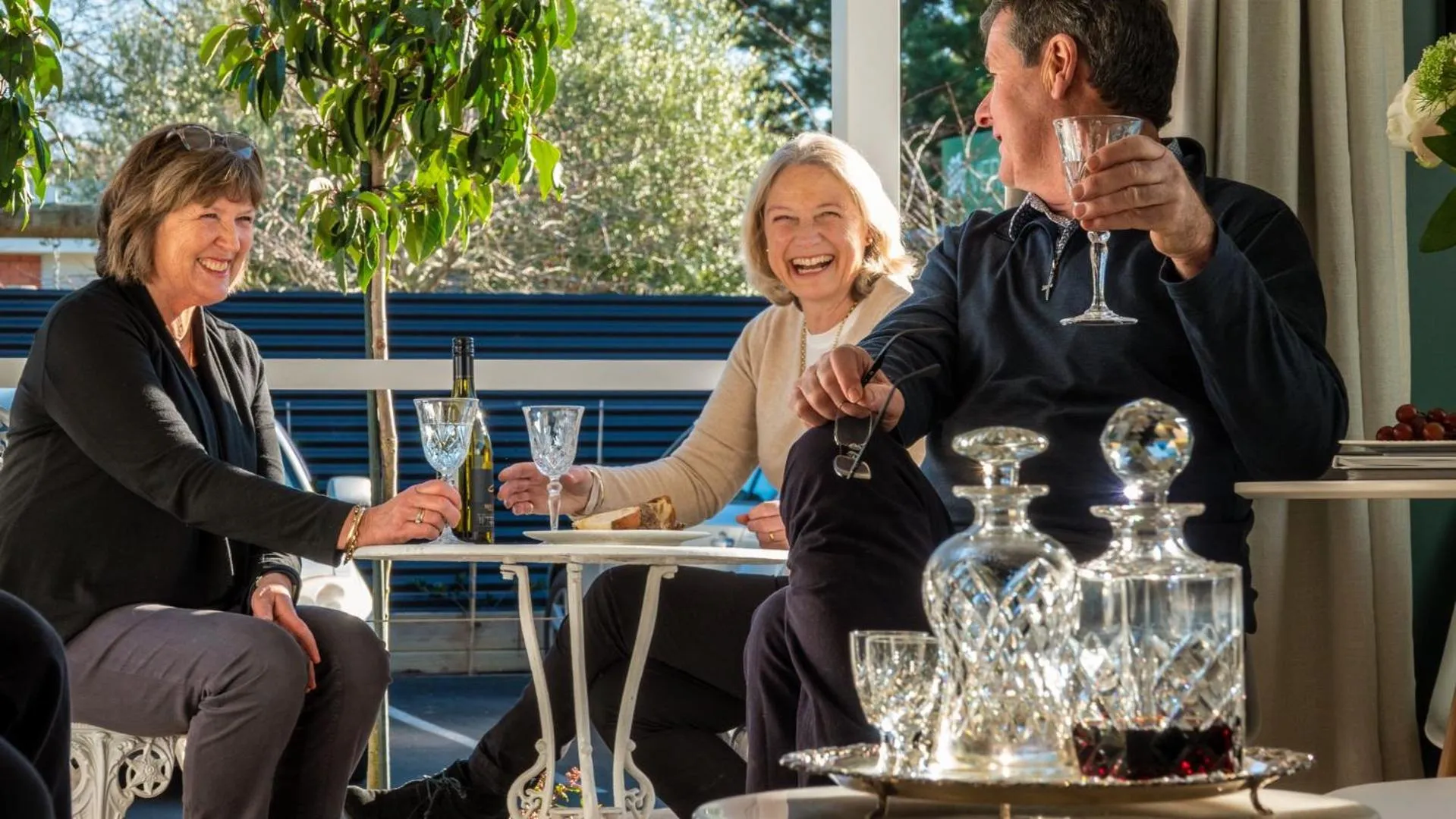 Communal lounge/ TV room in The Vicarage Geraldine