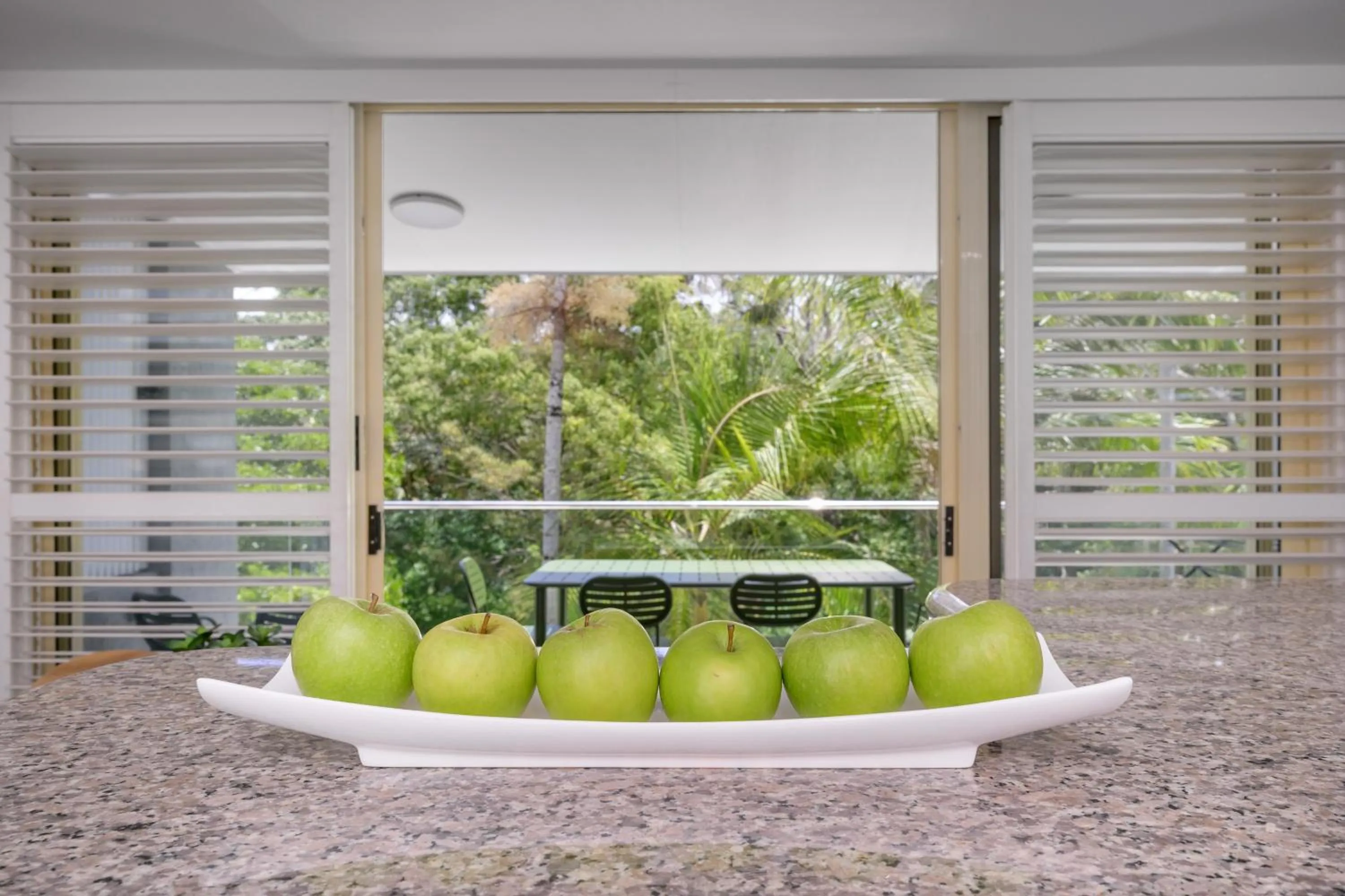 Garden view in #2 Hastings Street