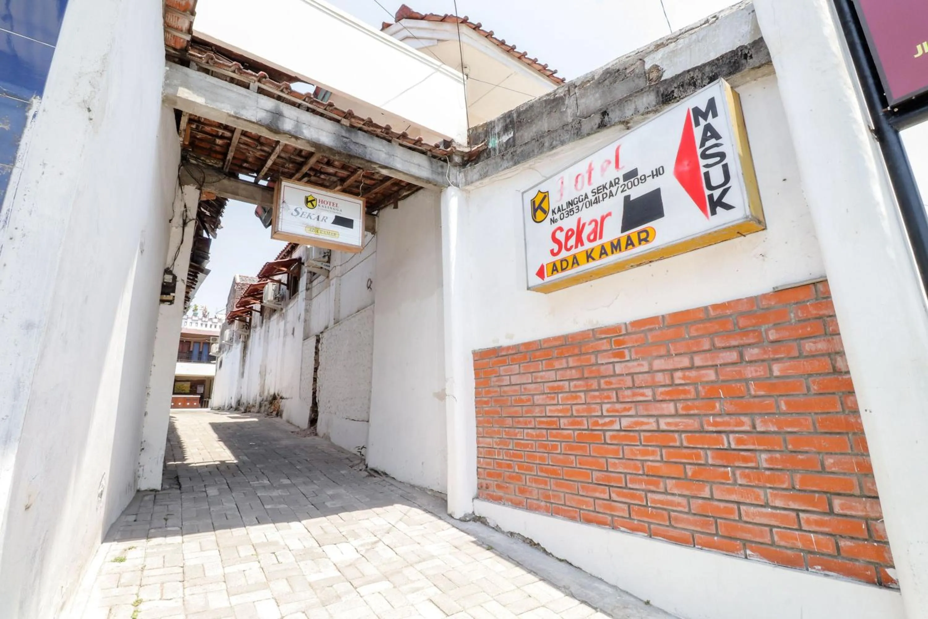 Facade/entrance in Kalingga Sekar Yogyakarta