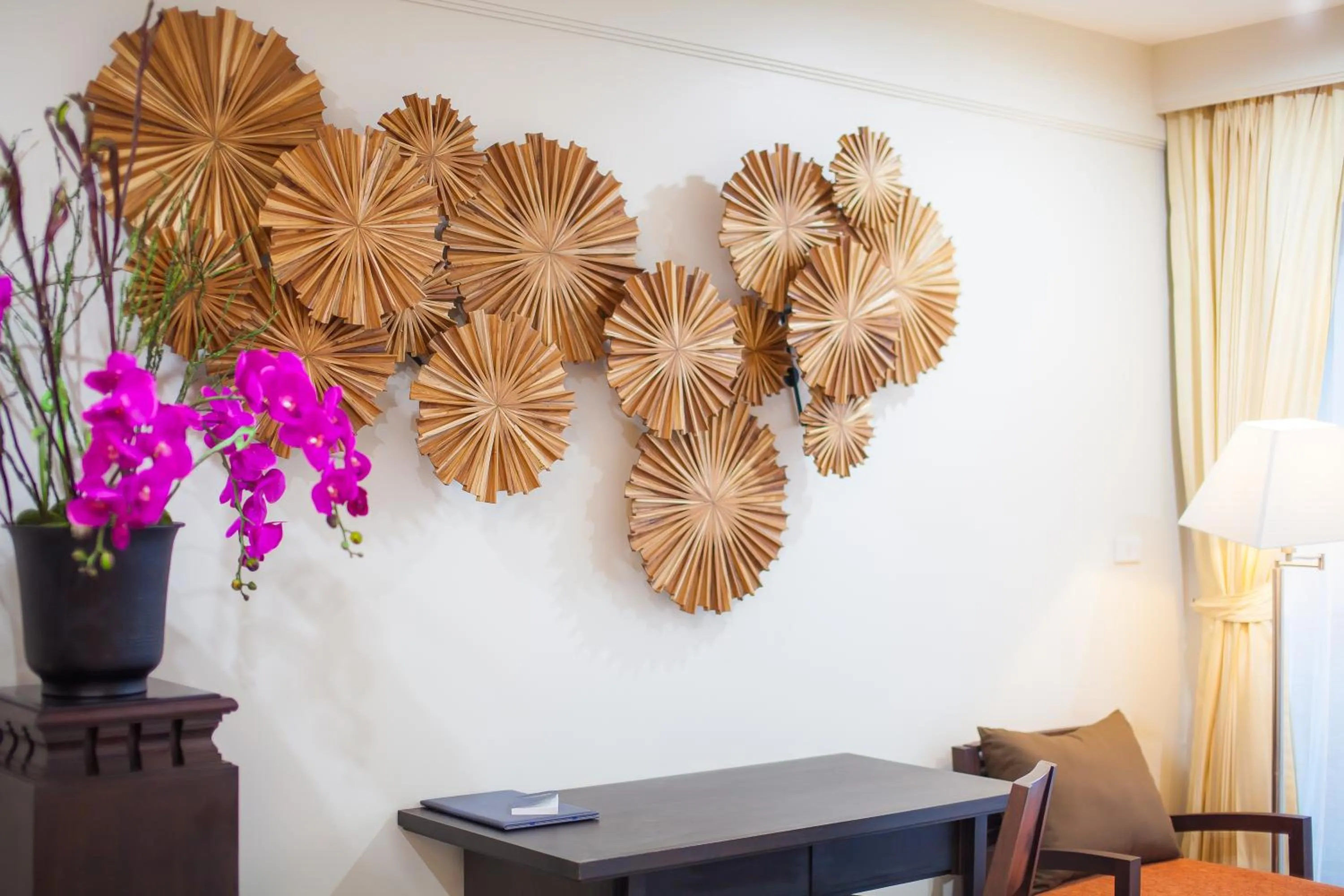 Decorative detail in Huernnana Boutique Hotel