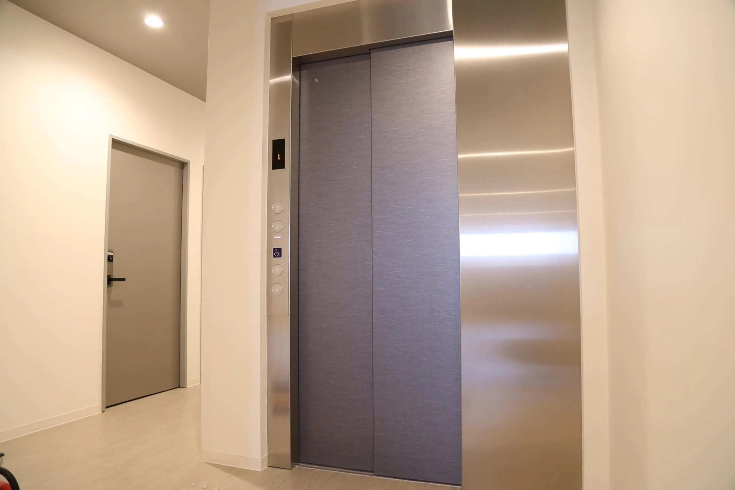 elevator in Iwatoyama Hostel
