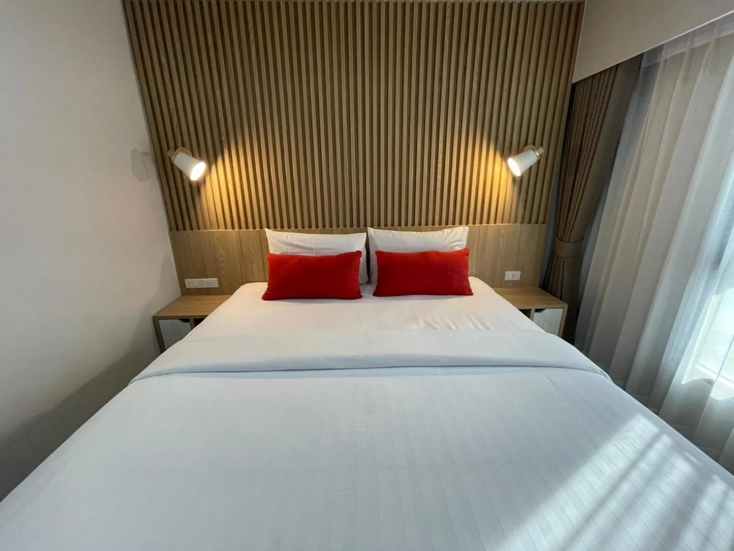 Bed in Baan Bangkok 97 Hotel