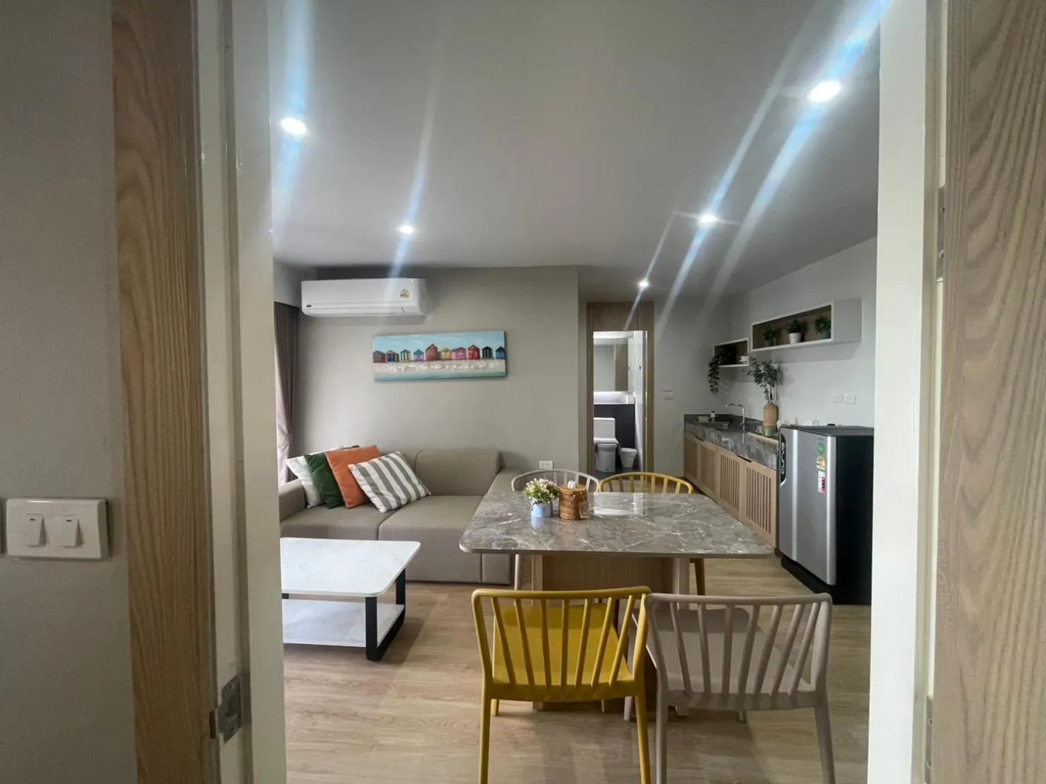 Living room in Baan Bangkok 97 Hotel