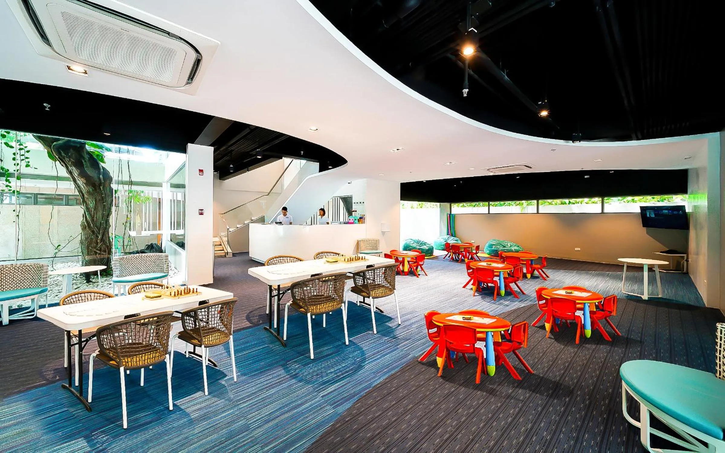 Children play ground in Tambuli Seaside Resort and Spa