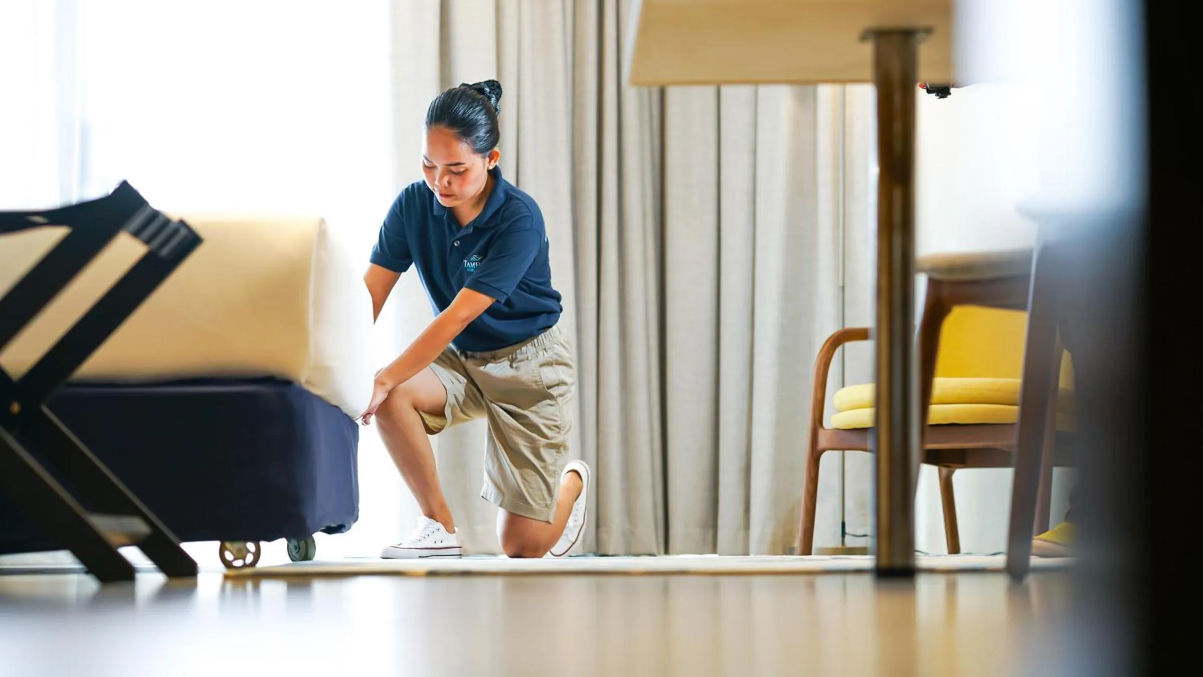 Staff in Tambuli Seaside Resort and Spa