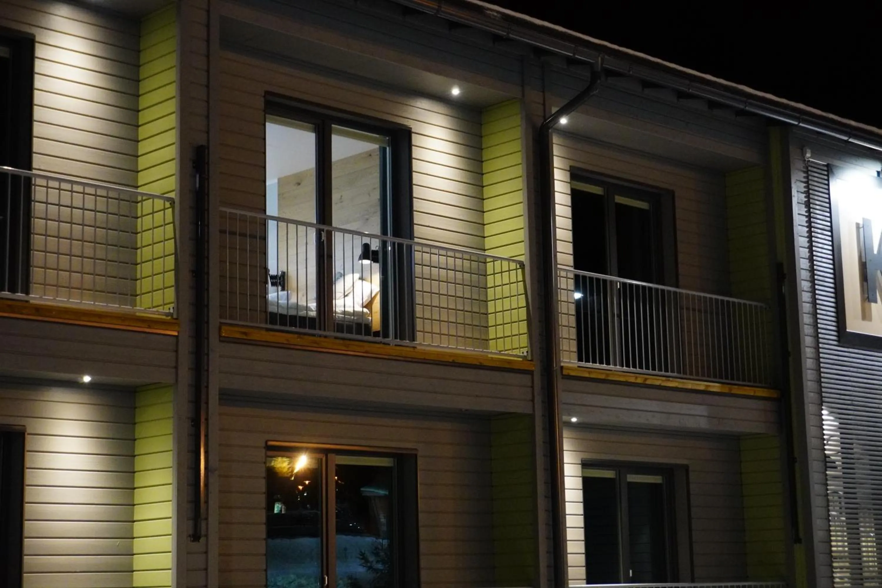 Property building in KIDE hotel by Iso-Syöte