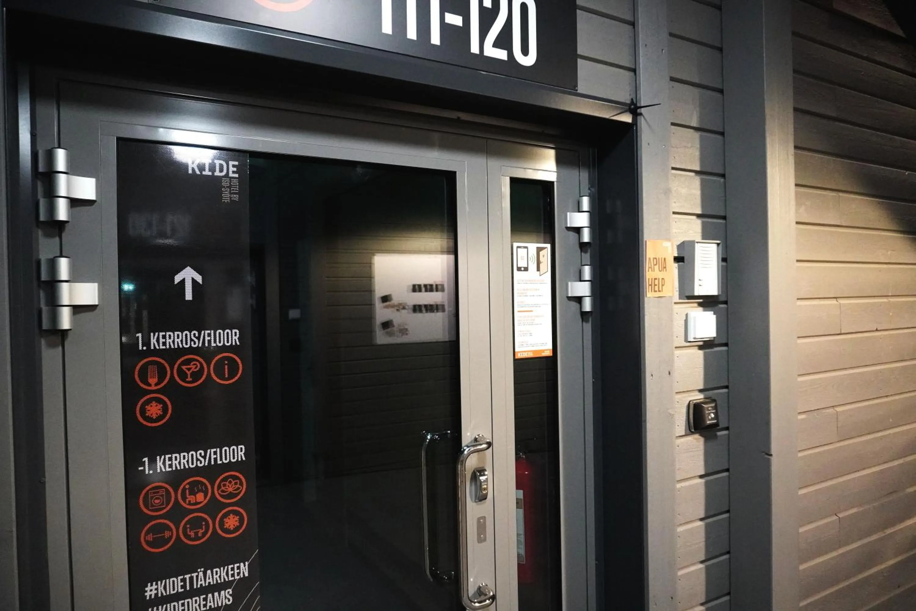 Property building in KIDE hotel by Iso-Syöte