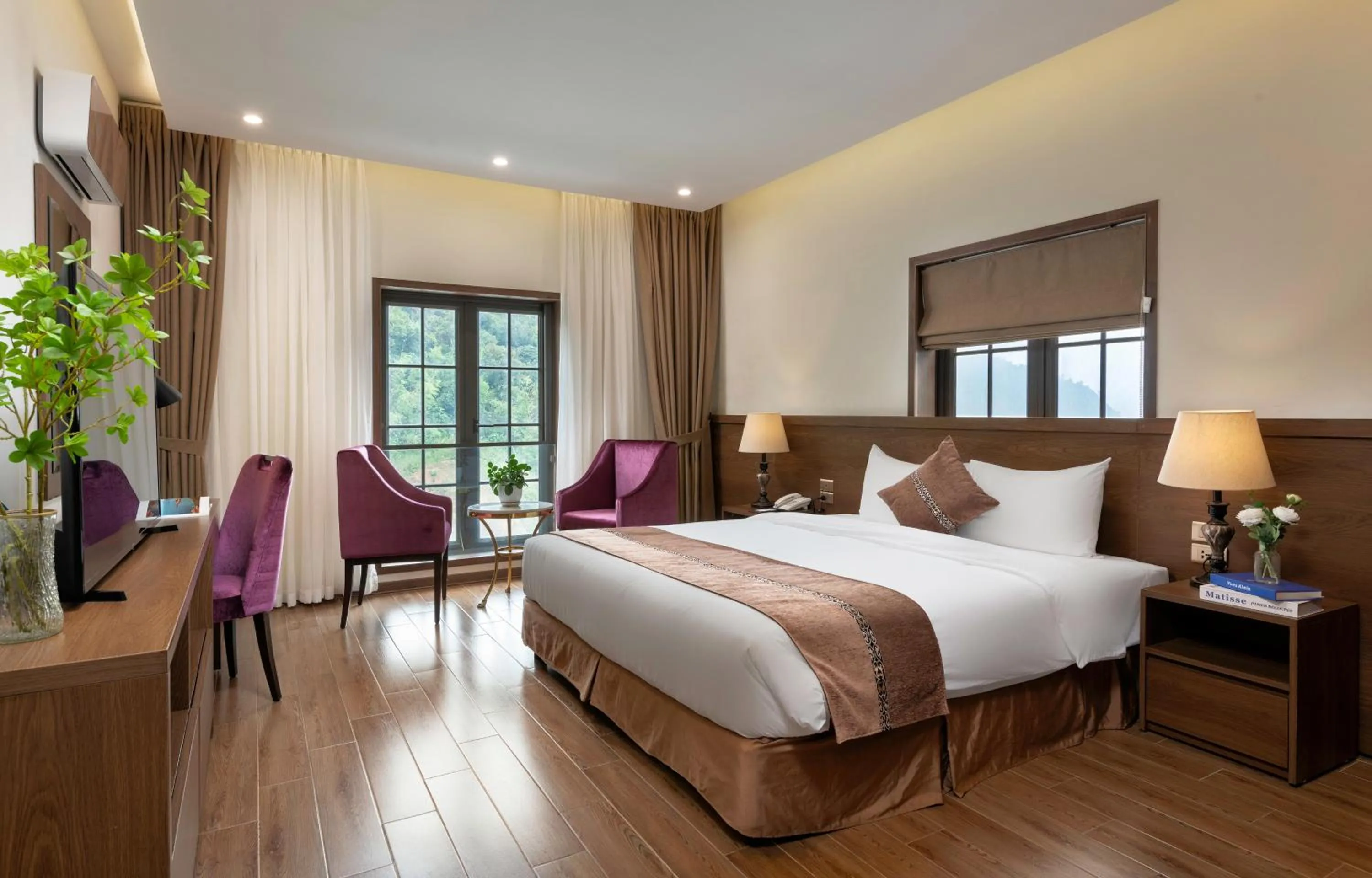 Bed in Heaven Gate O Quy Ho Hotel Sapa