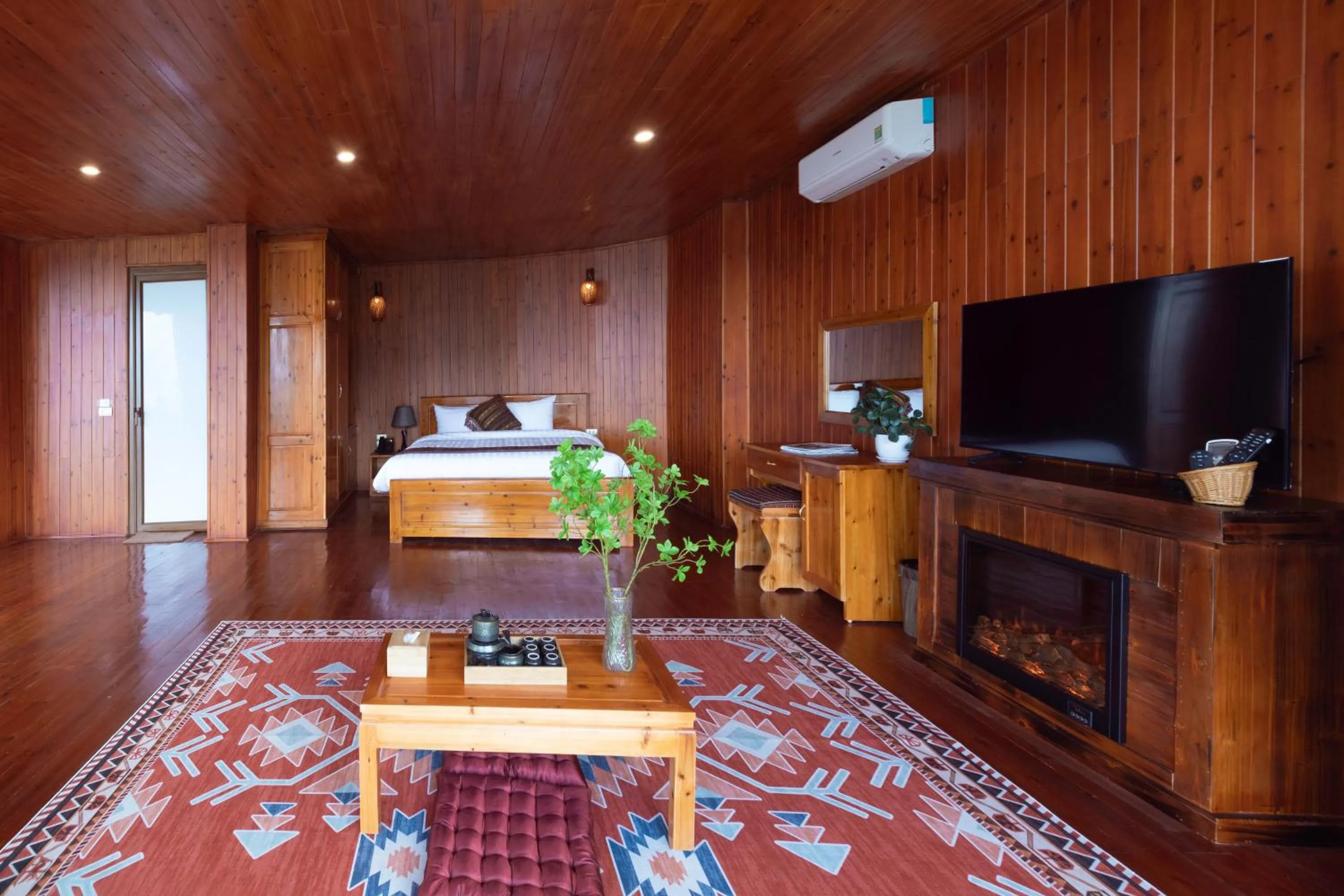 Bed in Heaven Gate O Quy Ho Hotel Sapa